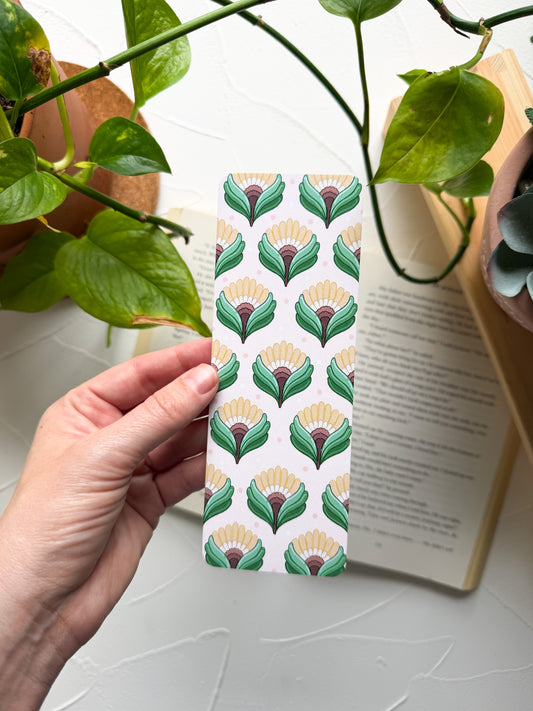 Art Deco Sunflowers Bookmark