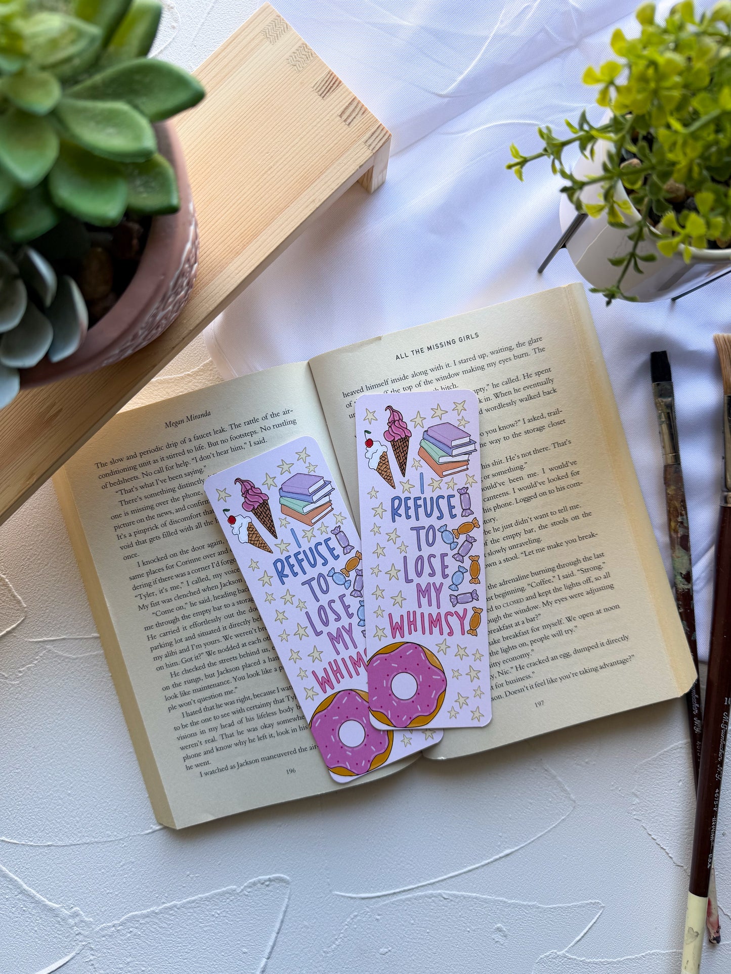 I Refuse To Lose My Whimsy Bookmark