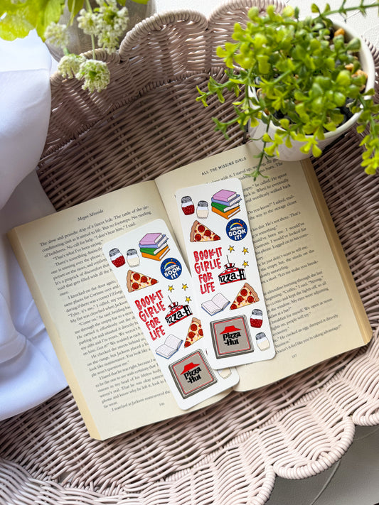 Book It Girlie For Life Bookmark