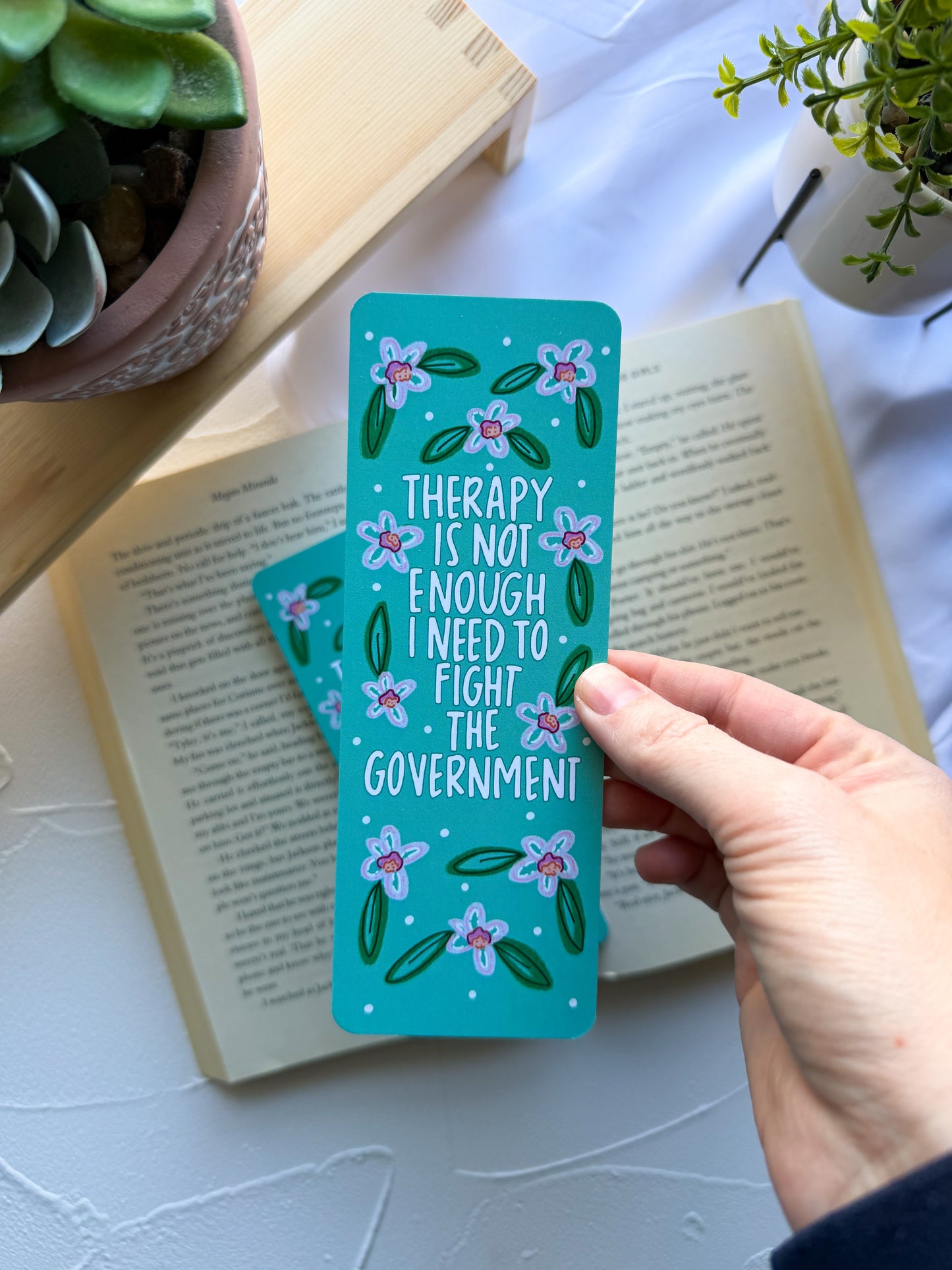 Therapy Is Not Enough Bookmark