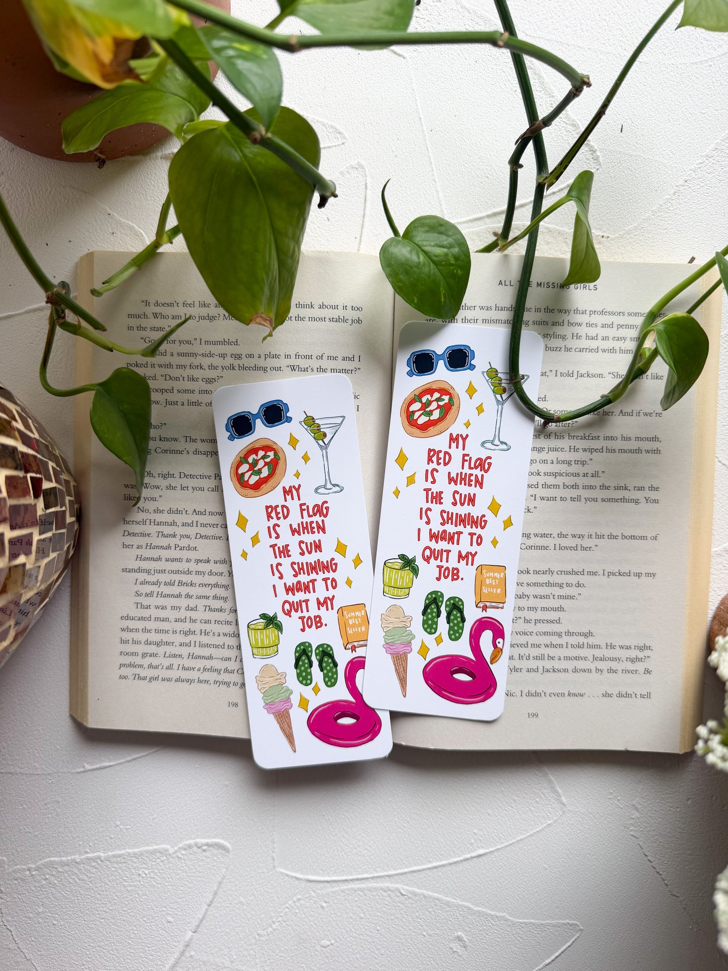 My Red Flag Bookmark