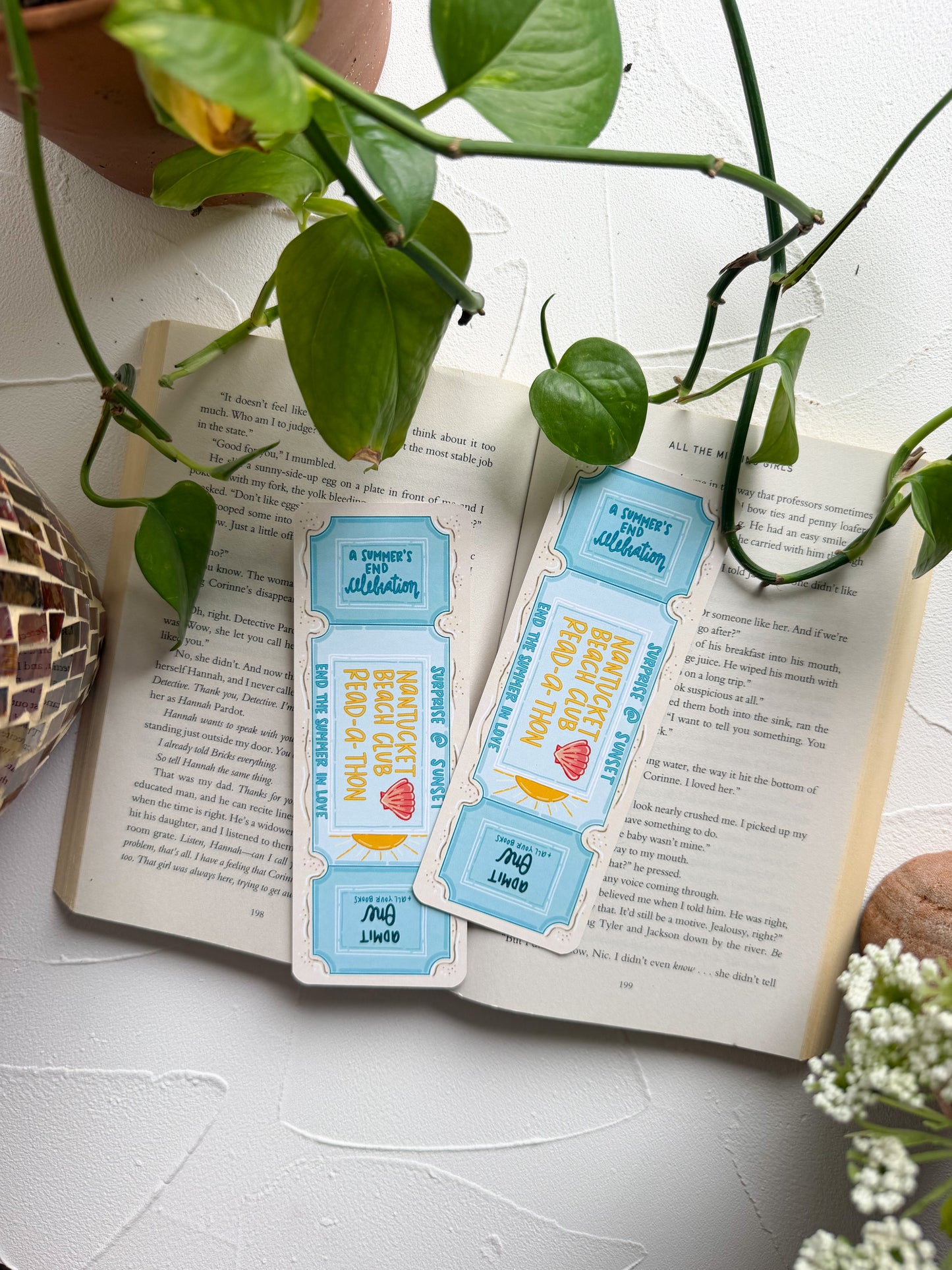 Nantucket Read-a-thon Bookmark