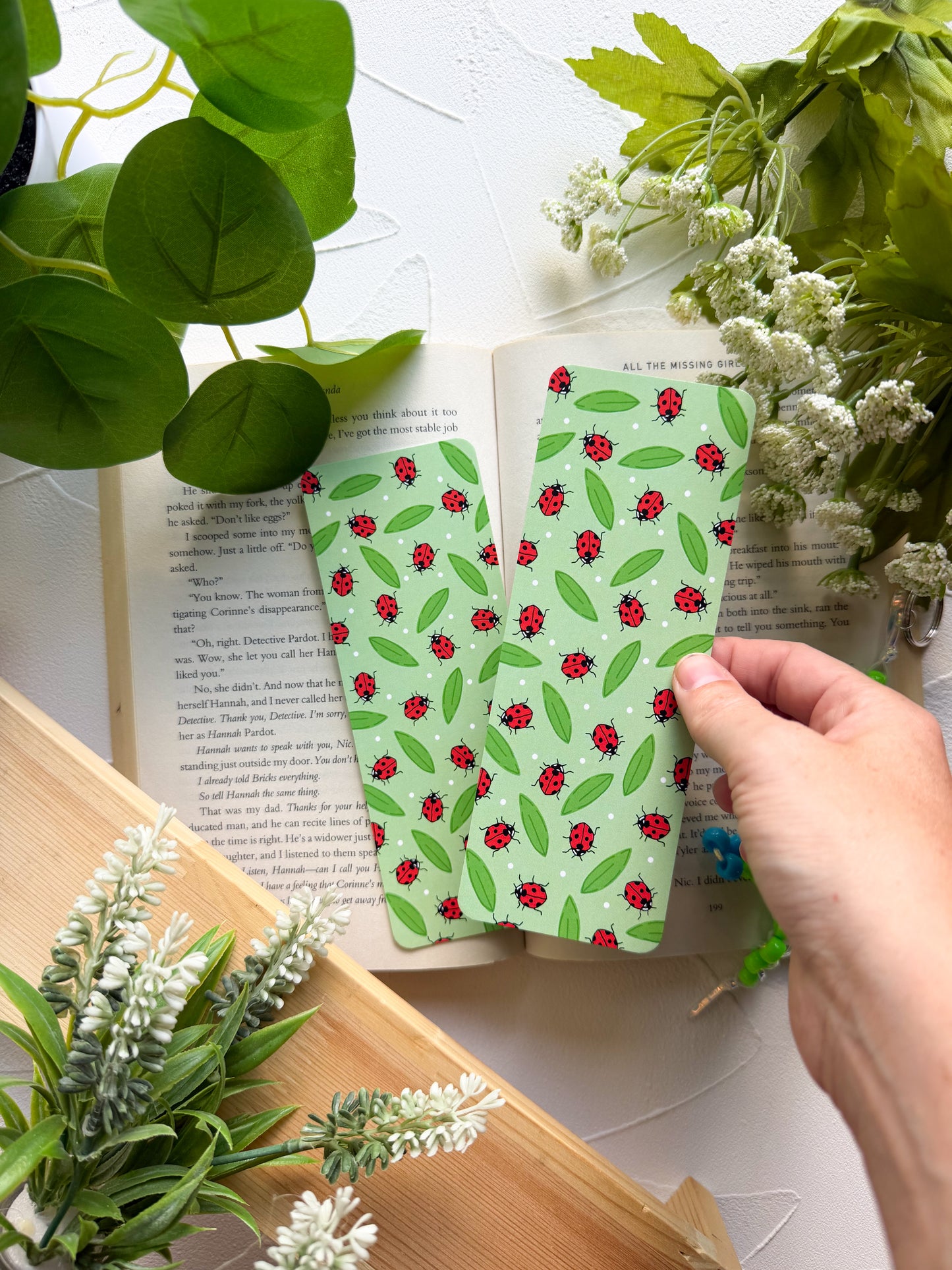 Ladybug Lane Bookmark