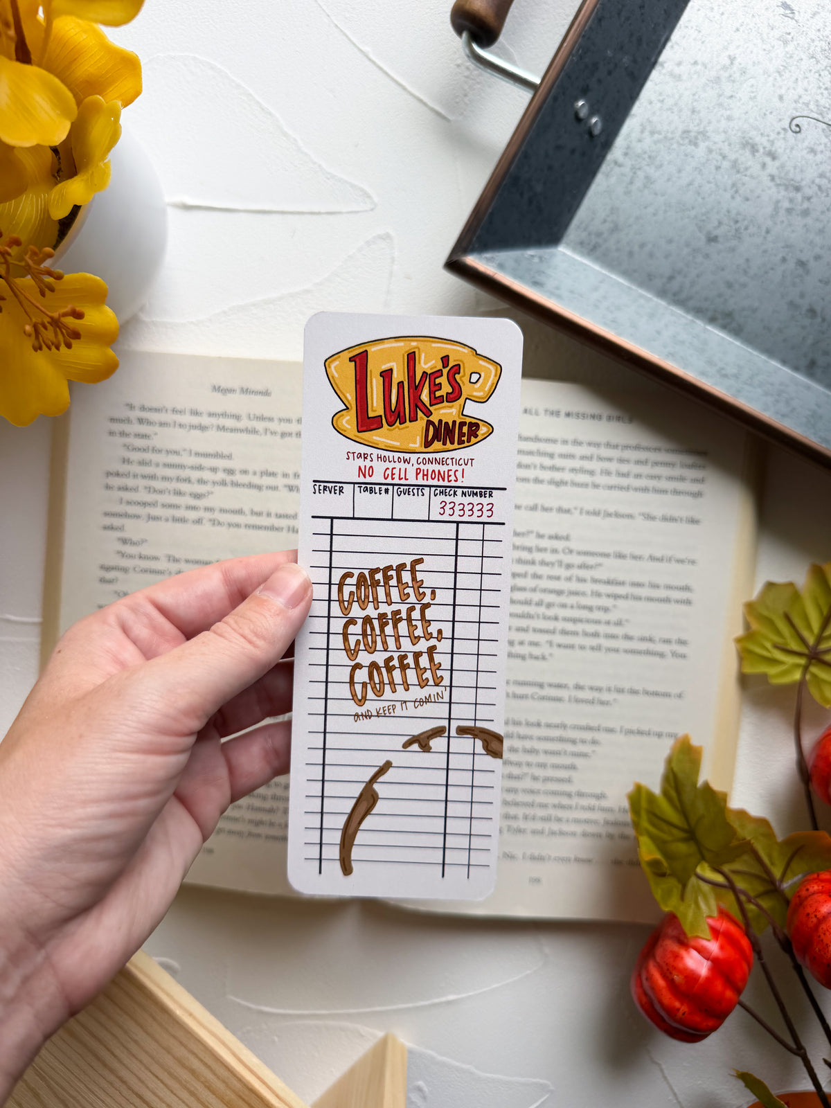Luke's Diner Bookmark