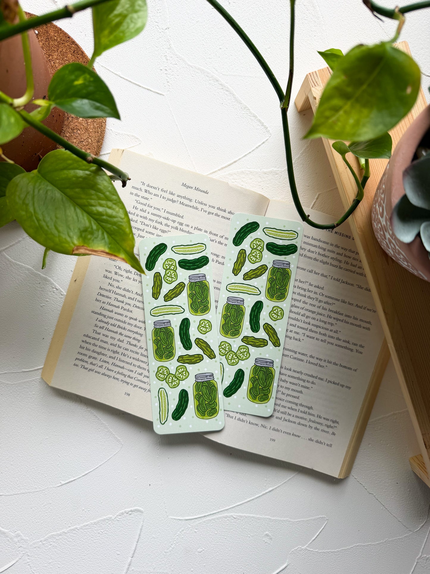 Pickle Lover Bookmark