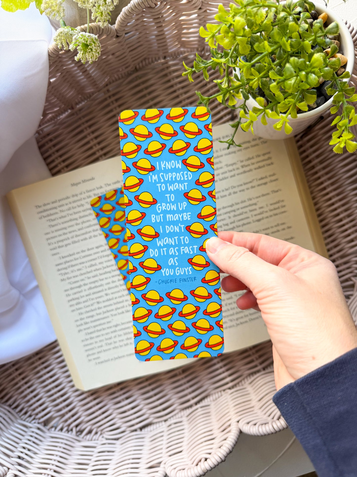 Rugrats Chuckie Finster Bookmark (Y2K Cartoon Favs #1)
