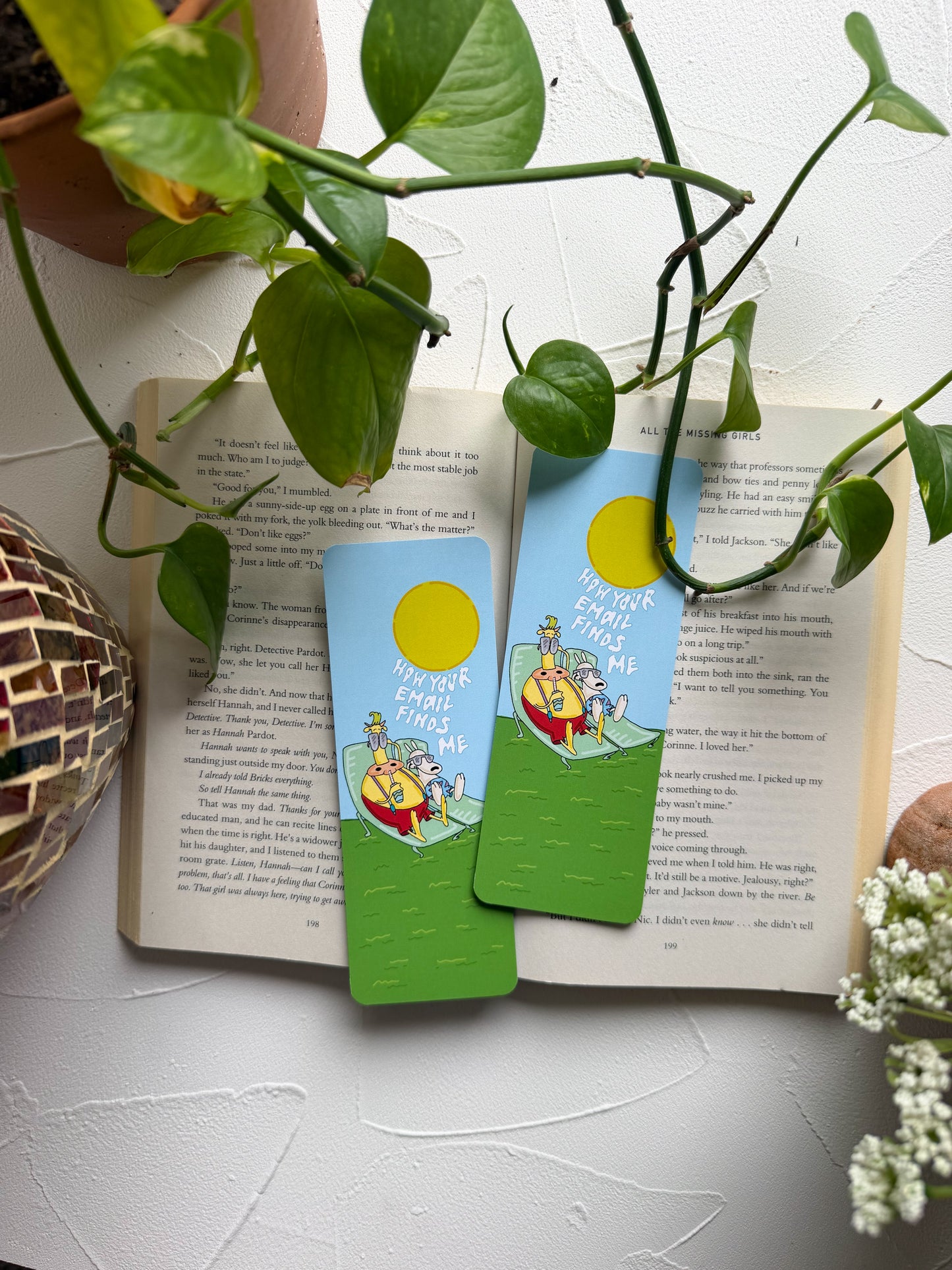 Rocko Y2K Summer Bookmark