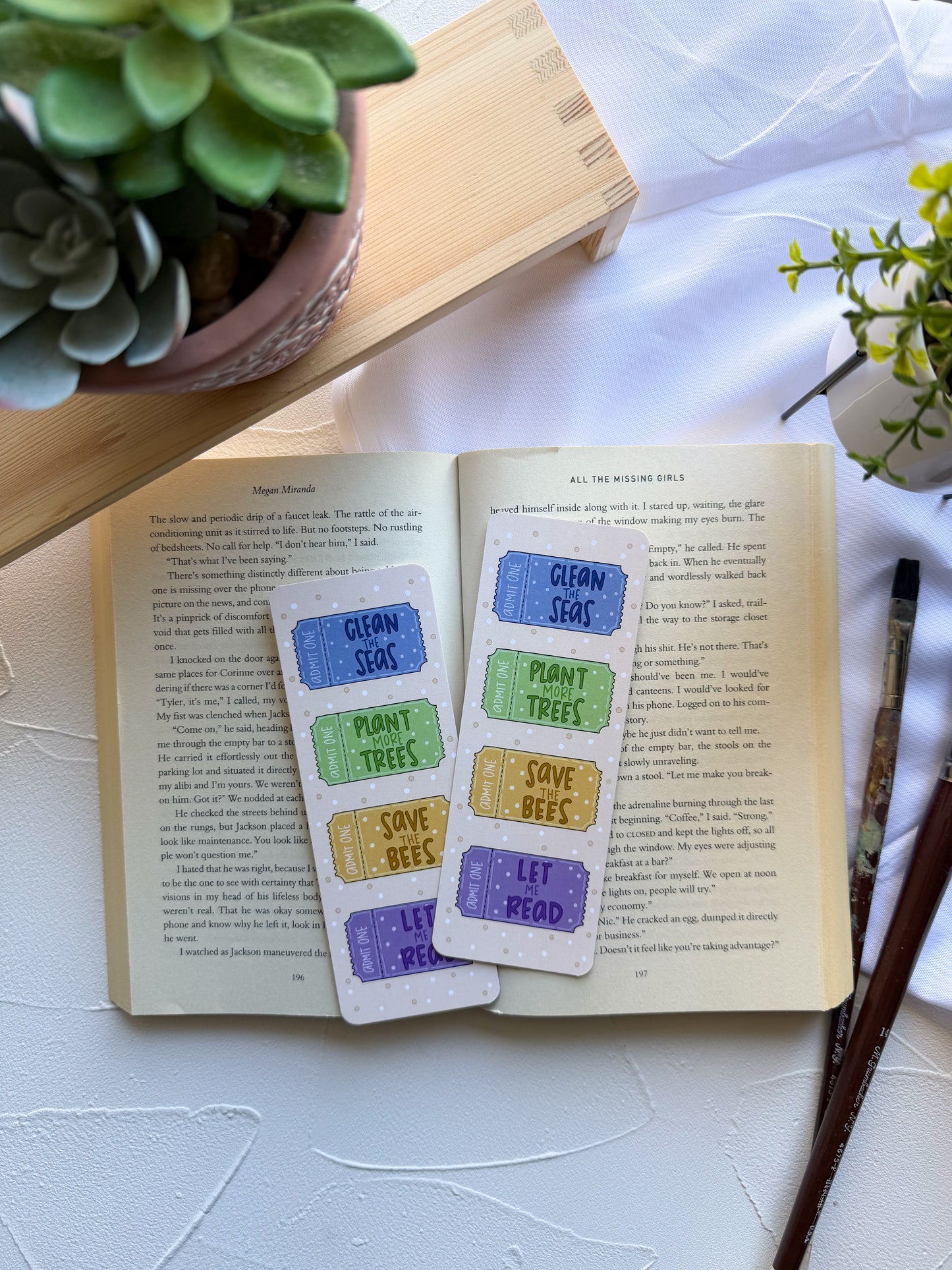 SALE The Good Tickets Bookmark