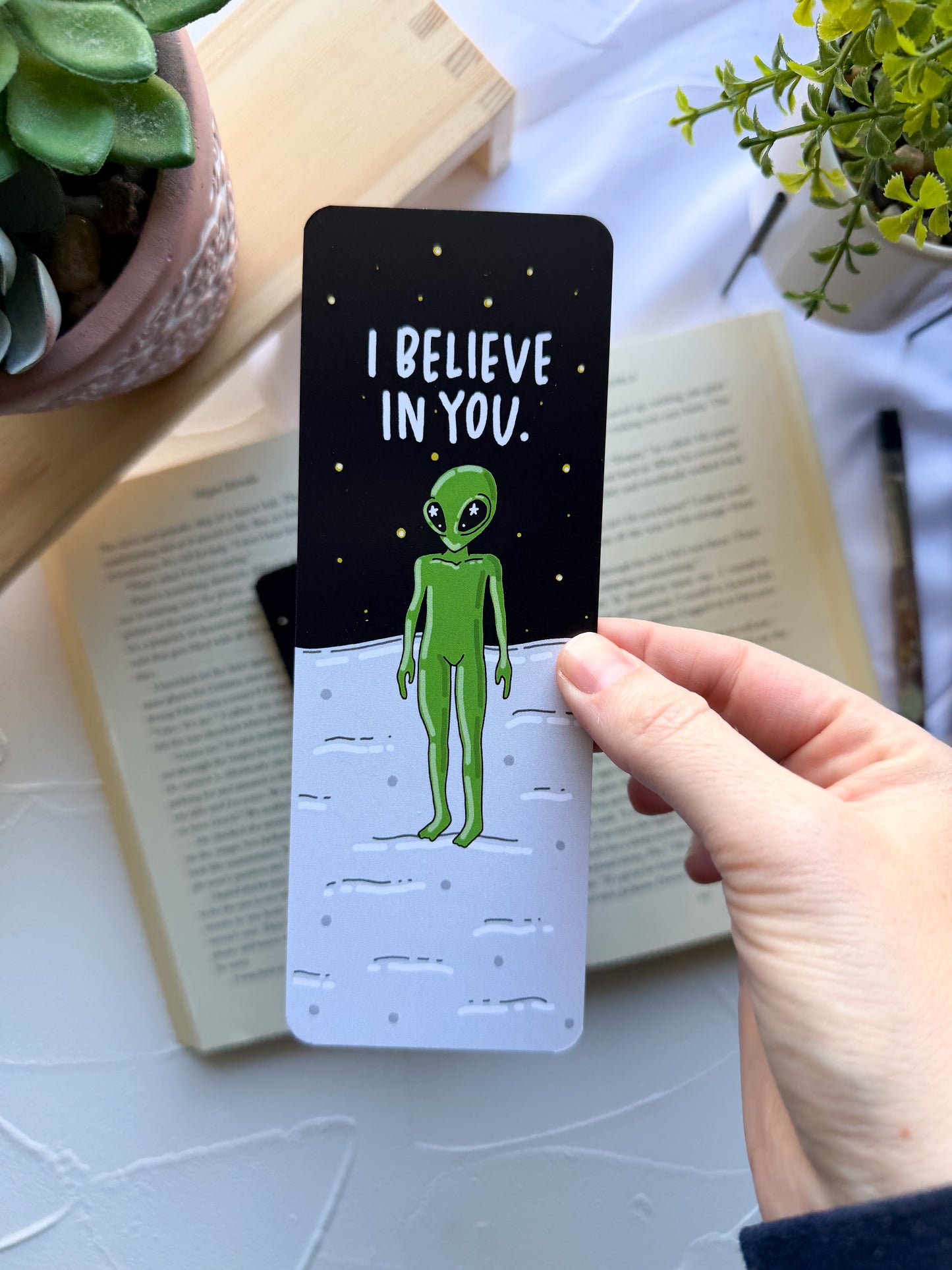 I Believe In You Bookmark