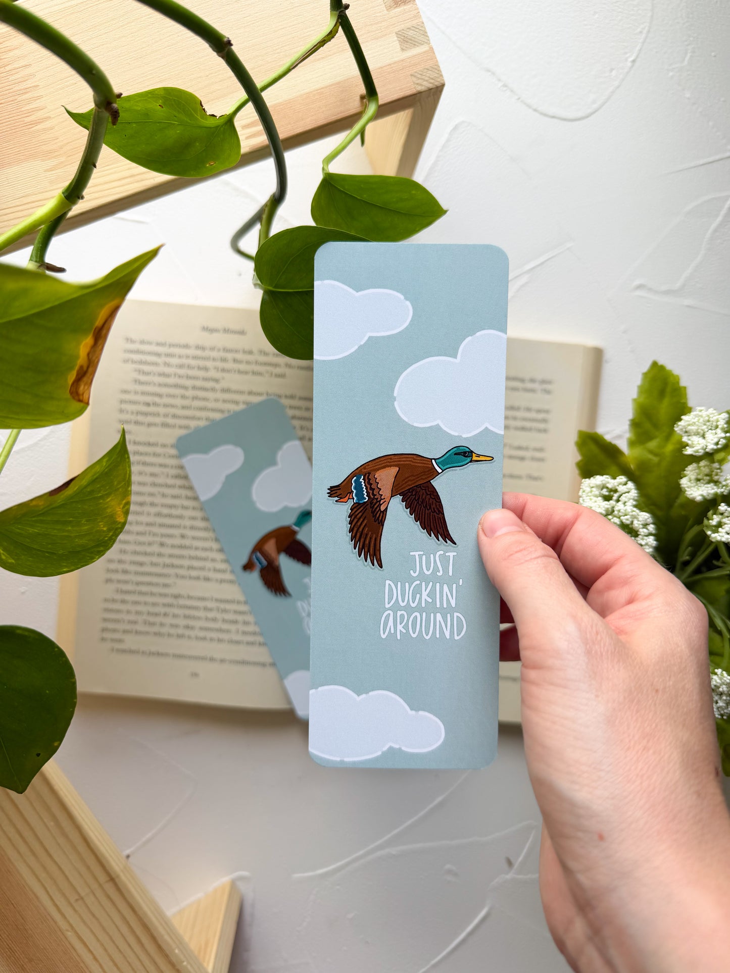 Duckin' Around Bookmark