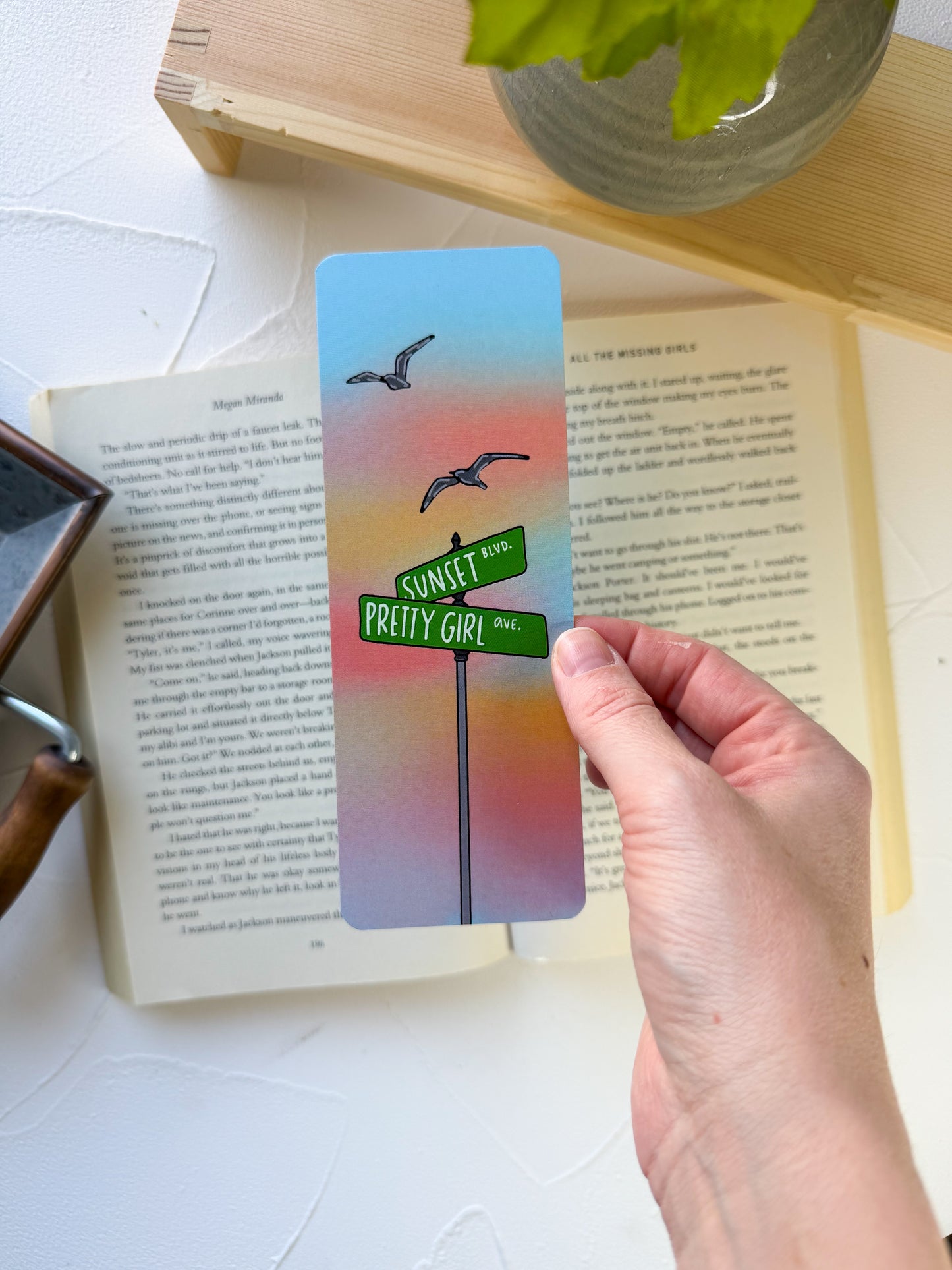 SALE Pretty Girl Avenue Bookmark