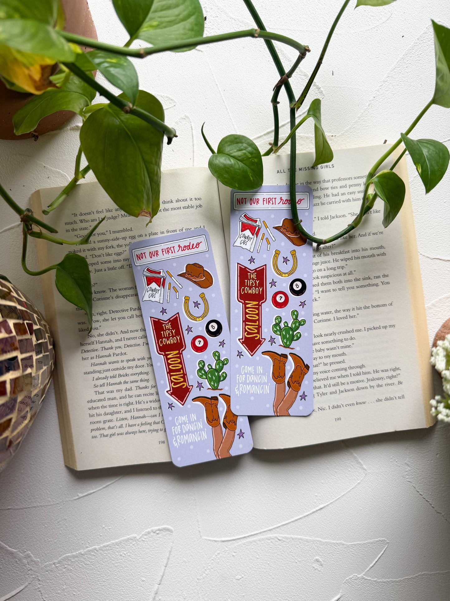 Tipsy Cowboy Bookmark