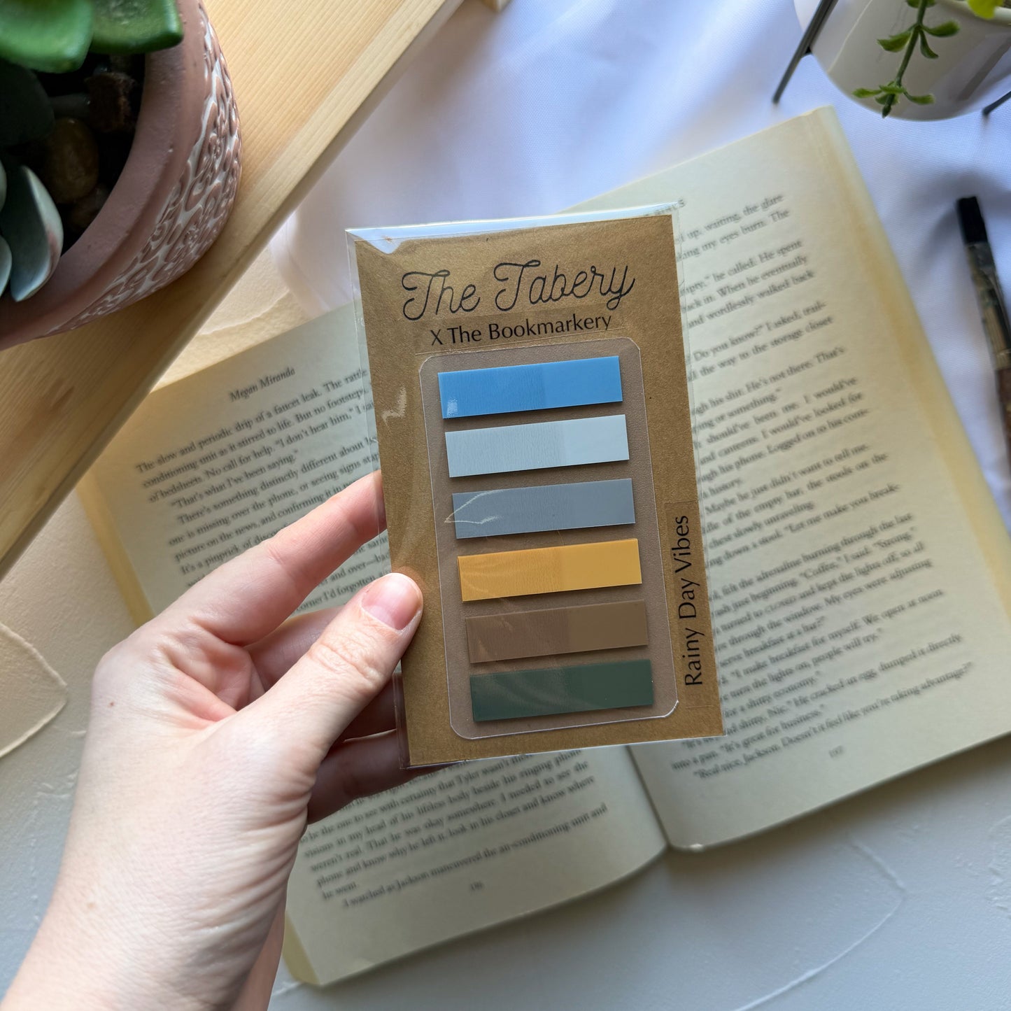 Rainy Day Vibes Annotation Tabs (The Tabery Collab)