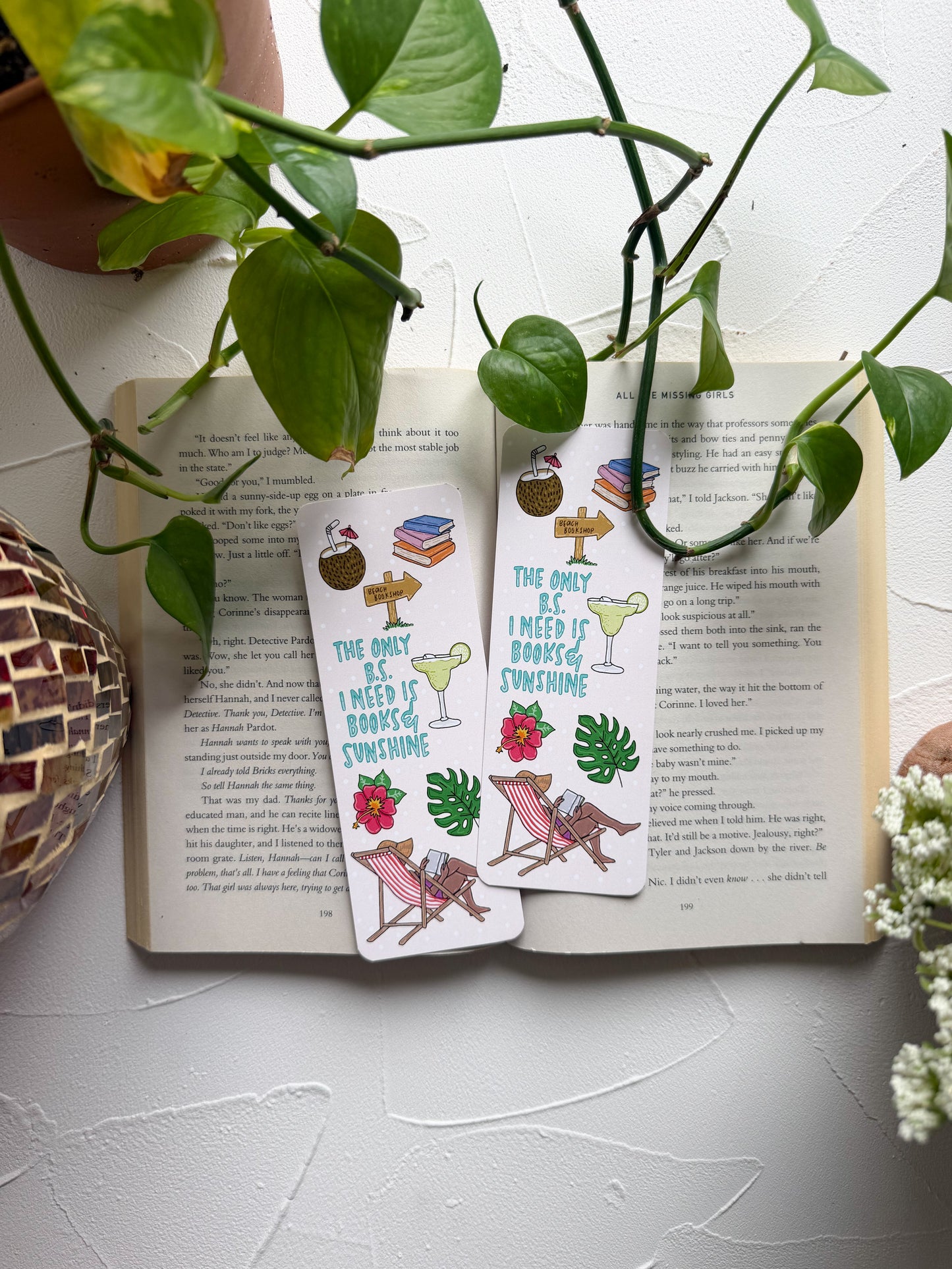 The Only BS I Need Bookmark