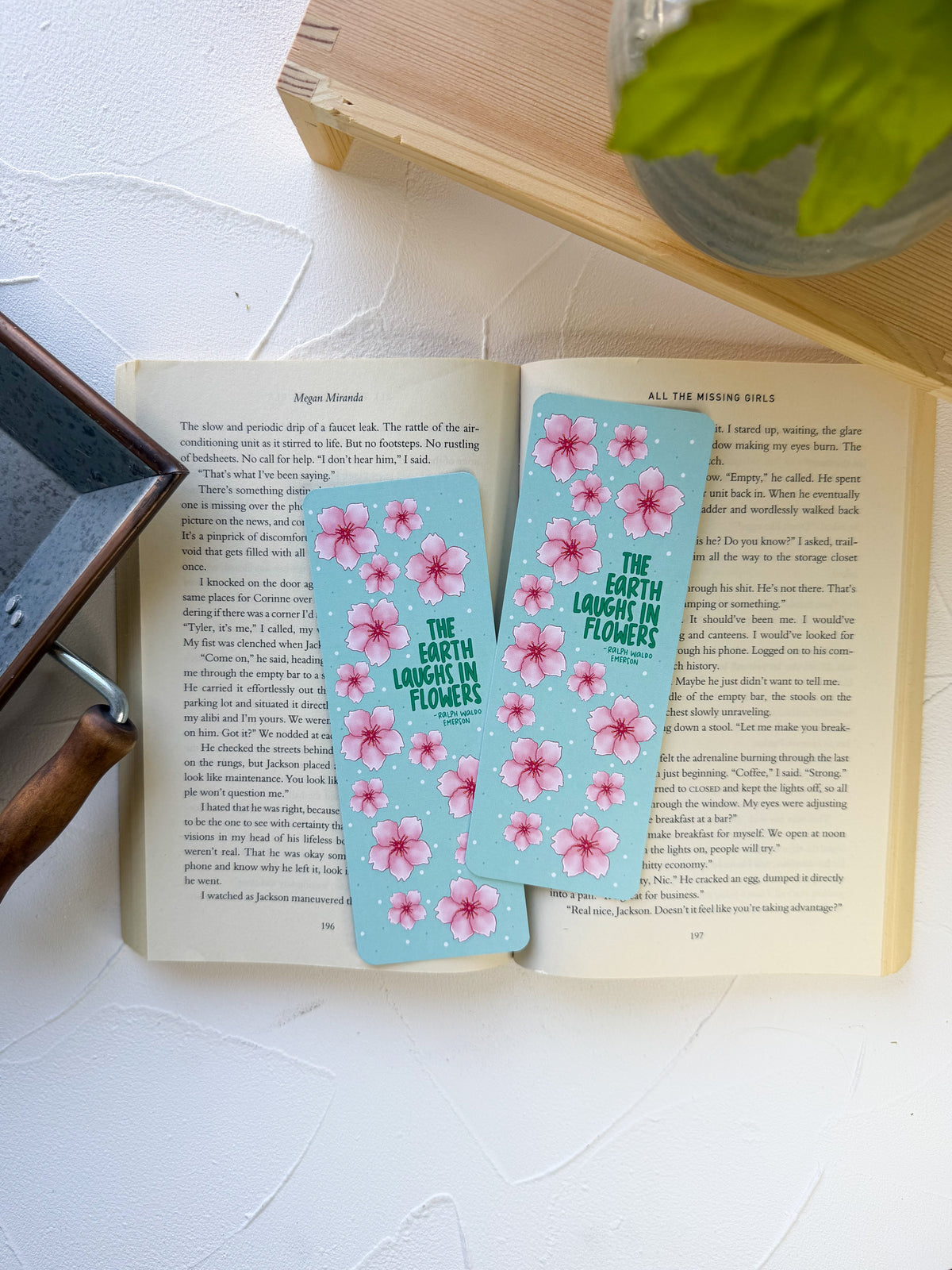SALE Cherry Blossom Bookmark