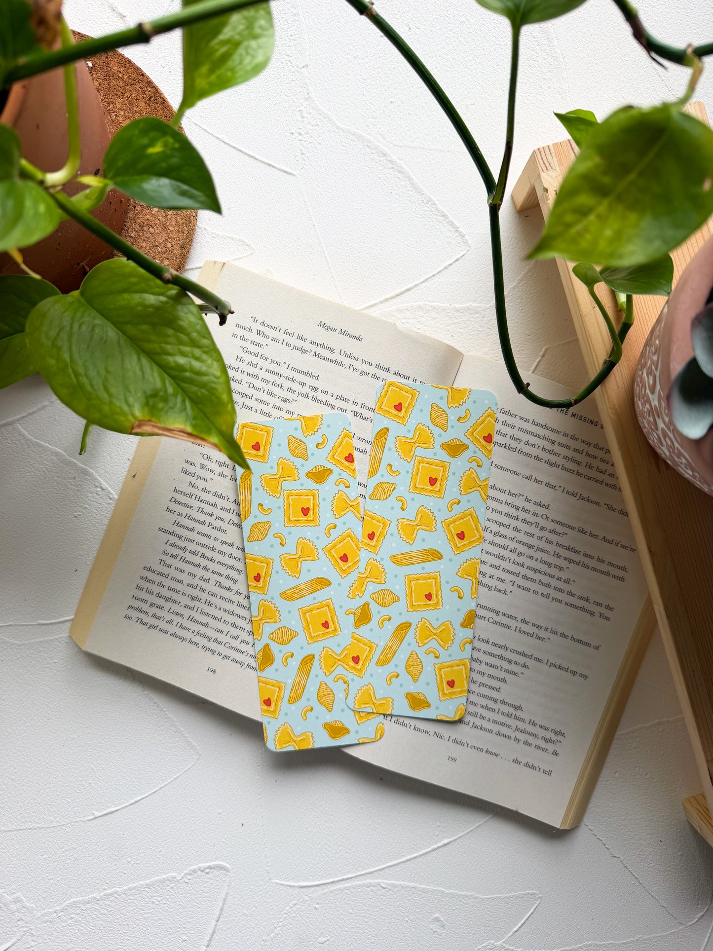 Pasta Night Bookmark