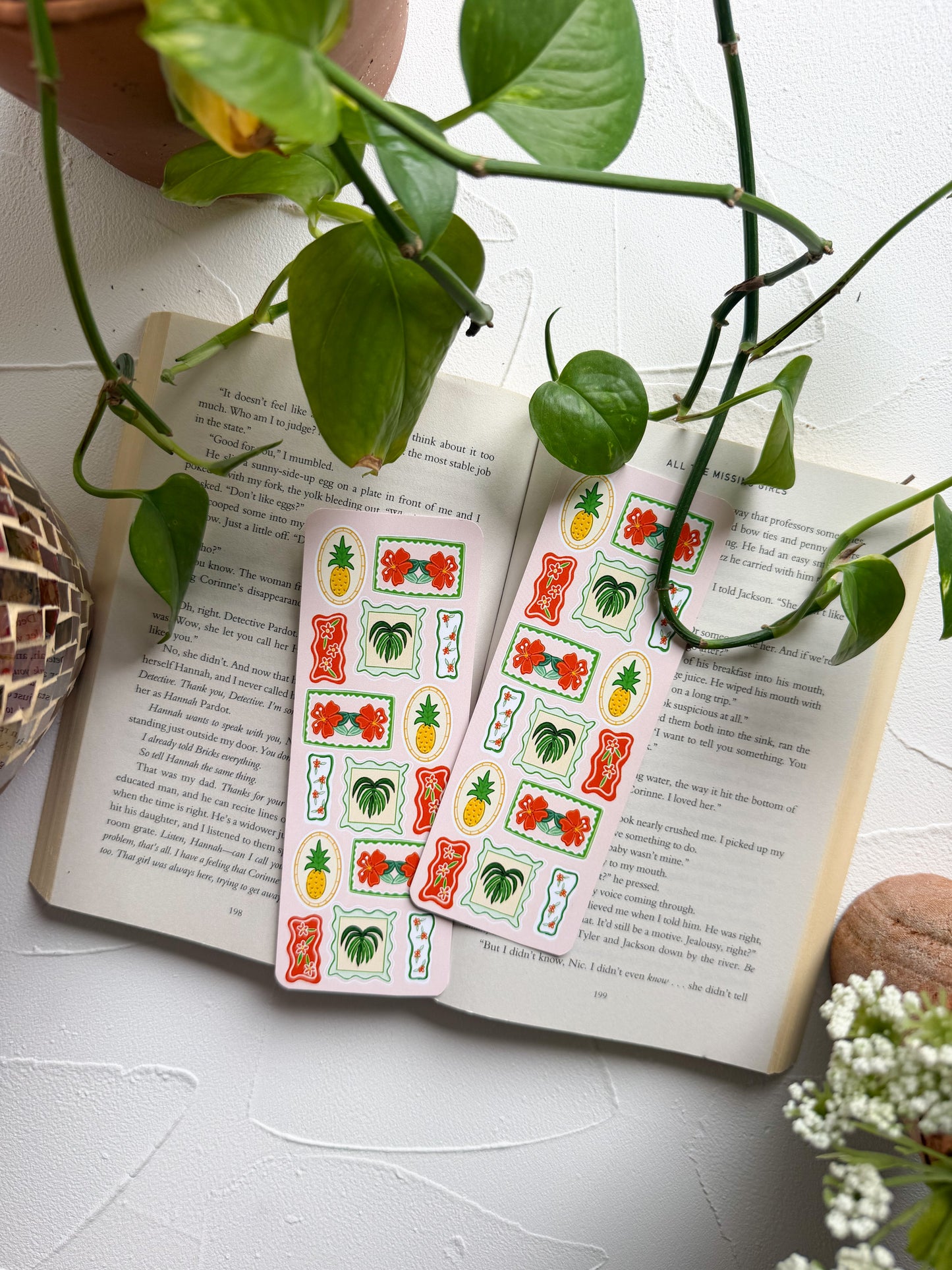Hawaiian Shirt Bookmark