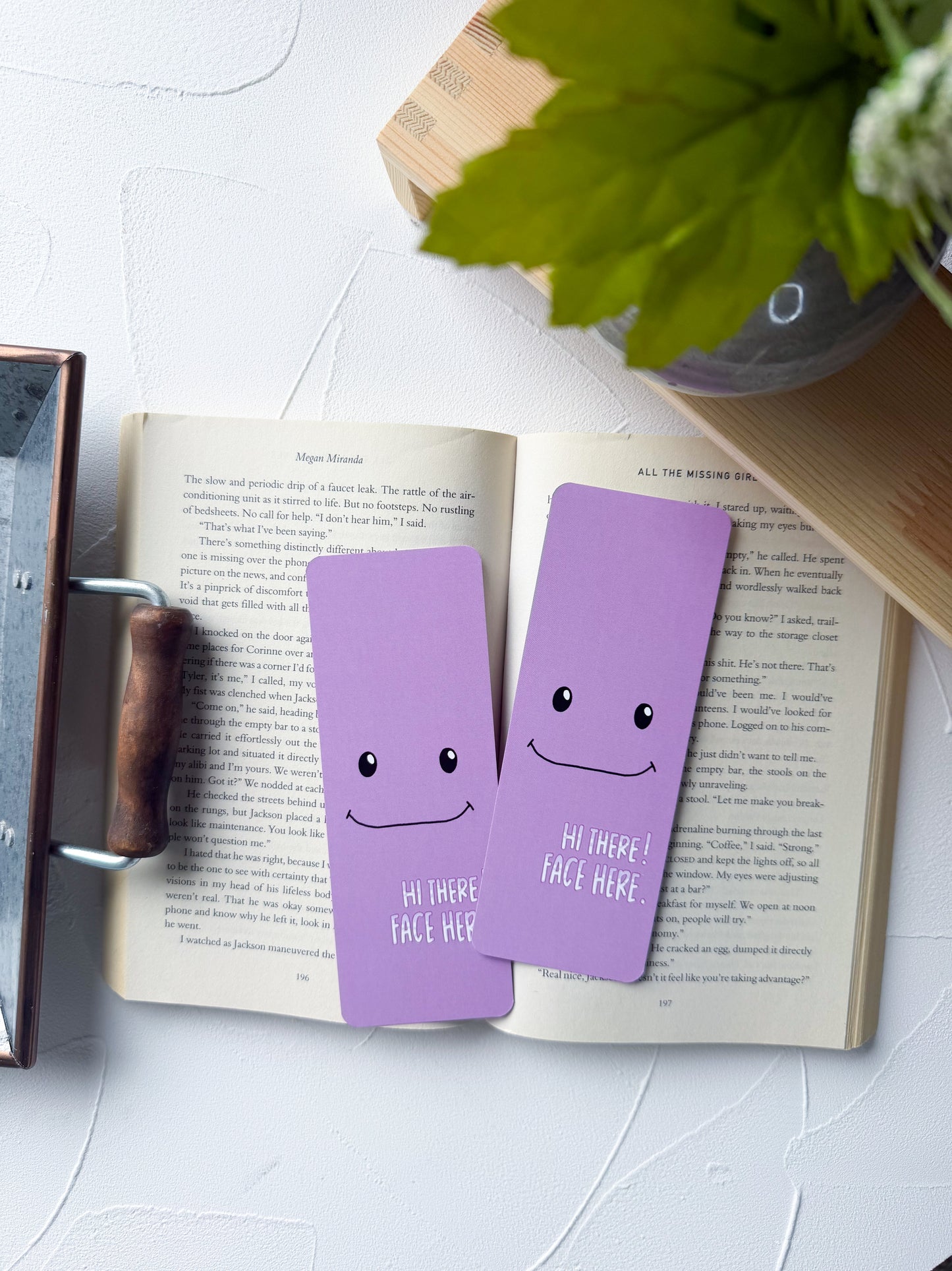 Face Nostalgic Bookmark (Y2K Cartoon Favs #3)