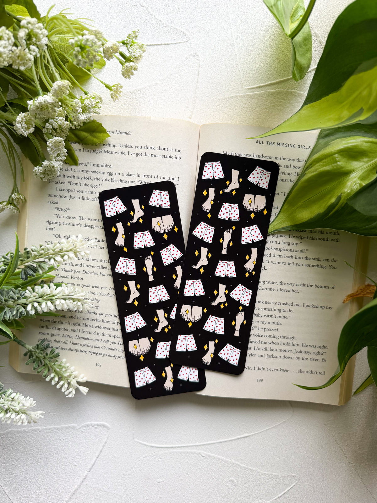 Invulnerable Sparkly Feet Dungeon Bookmark