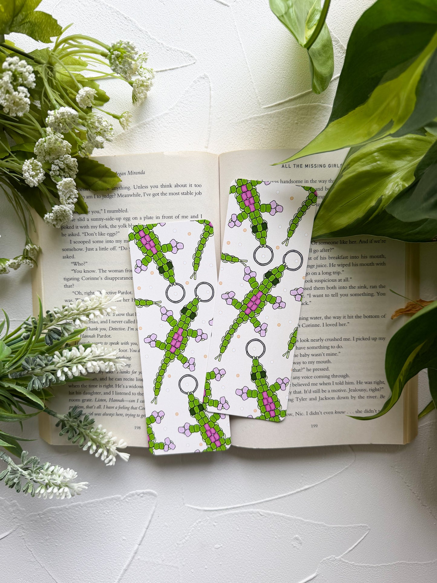 Y2K Bead Buddy Bookmark
