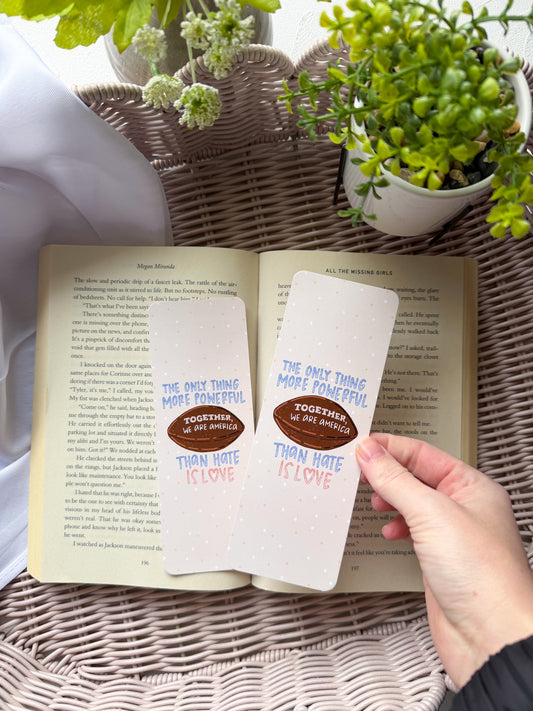 Bad Bunny Super Bowl Bookmark