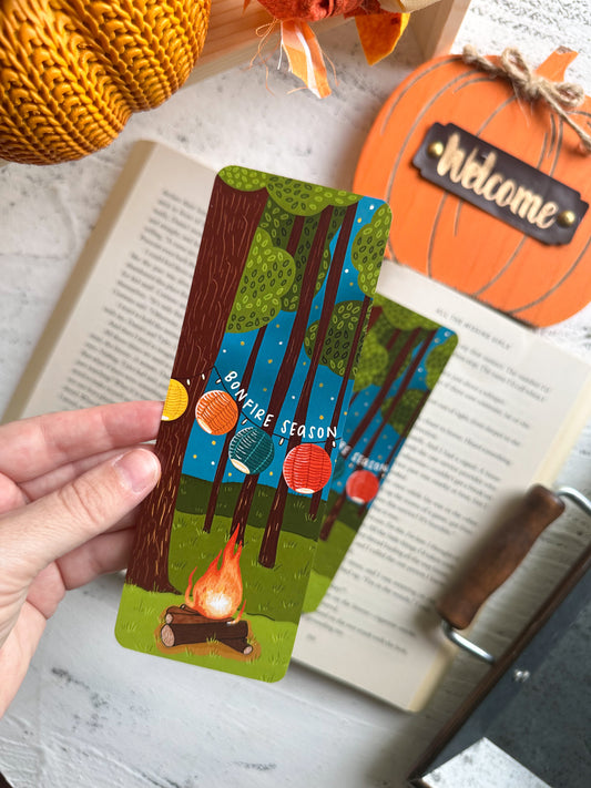 Bonfire Season Bookmark