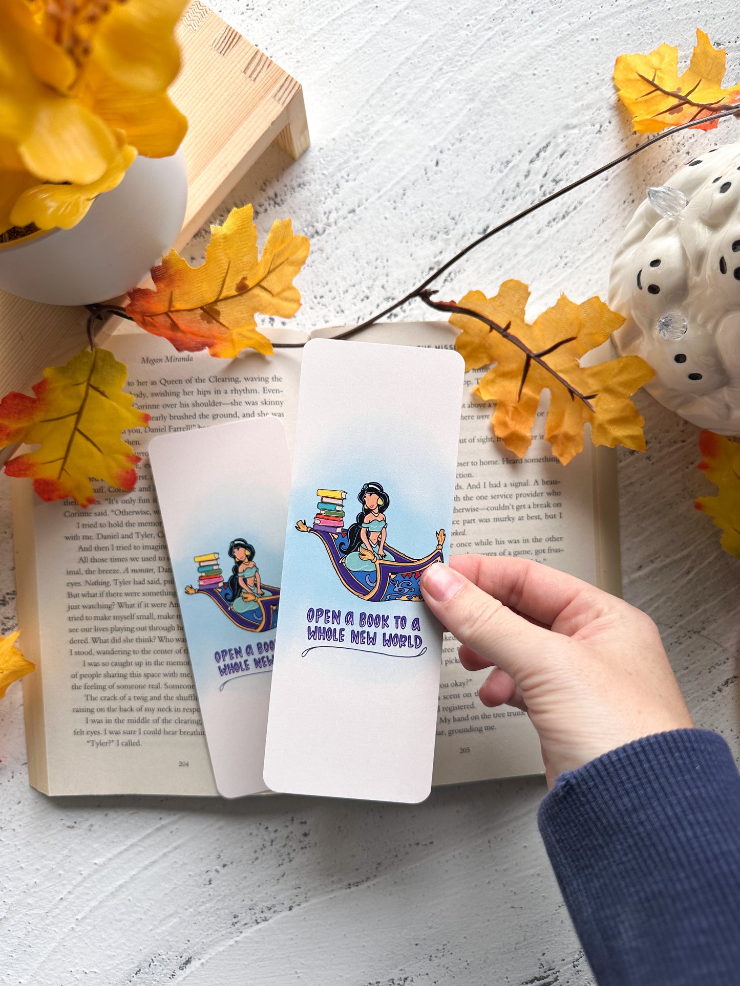 Open a Book to a Whole New World Bookmark