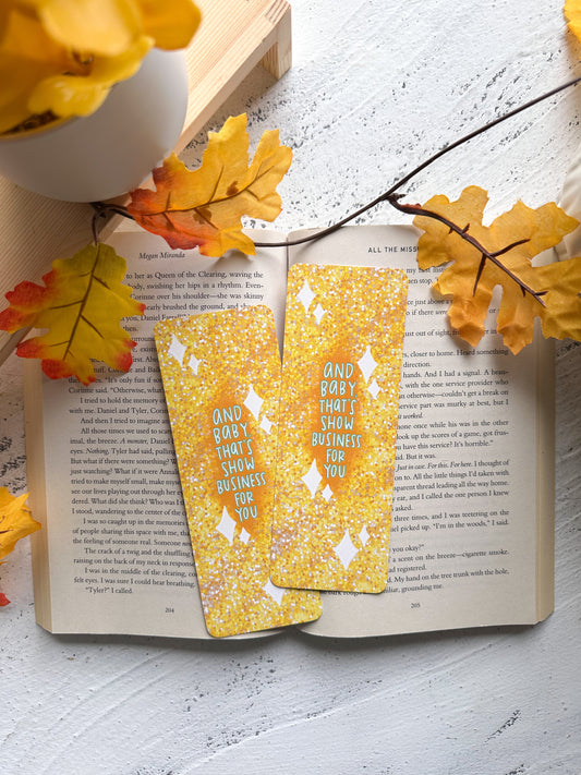 And Baby, That's Show Business For You Bookmark