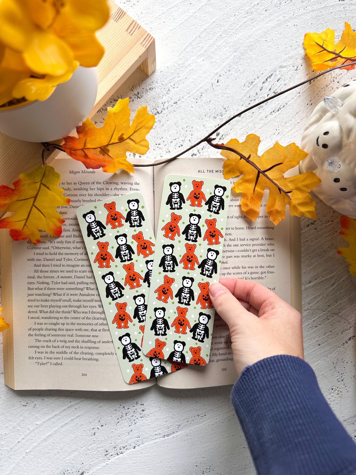 Halloween Beanie Crew Bookmarks
