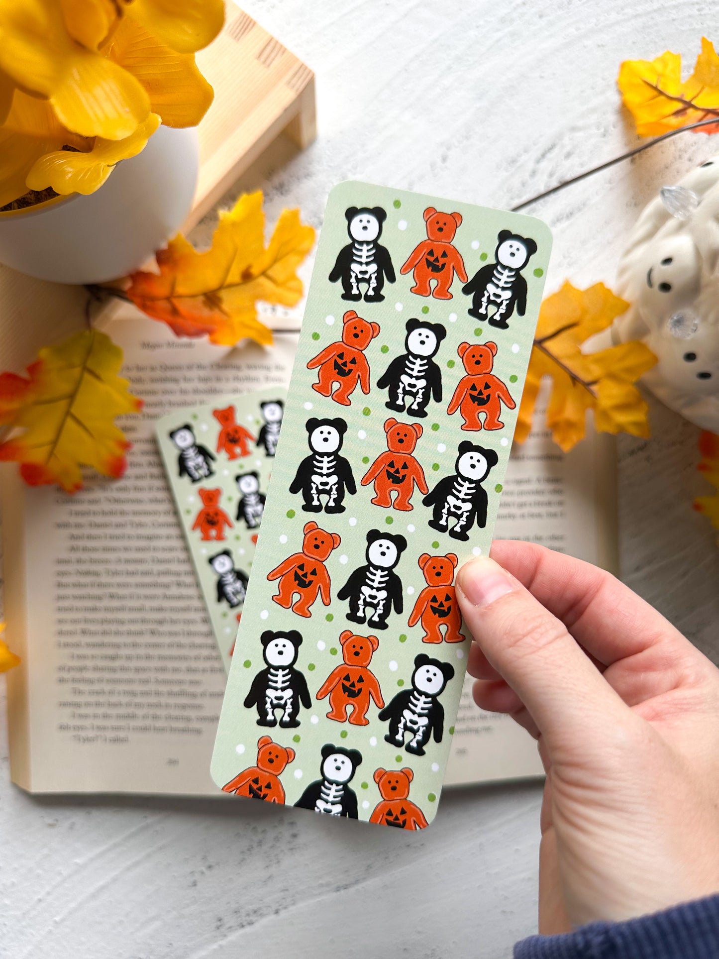 Halloween Beanie Crew Bookmarks
