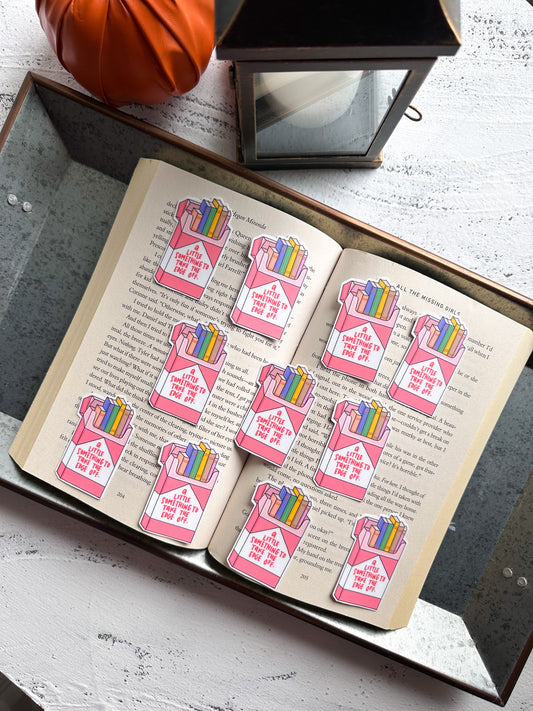 A Little Something to Take the Edge Off Sticker