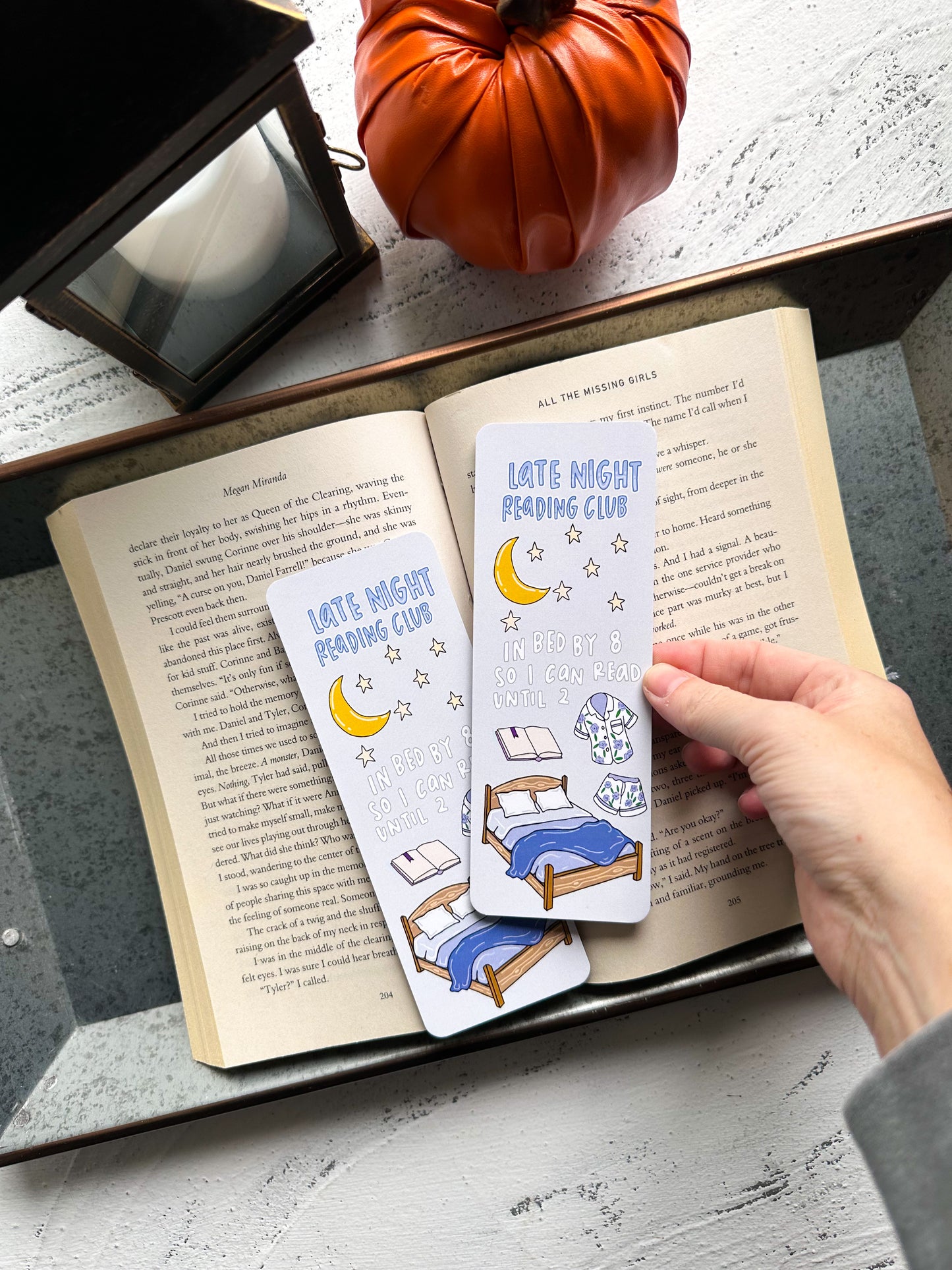 Late Night Reading Club Bookmark