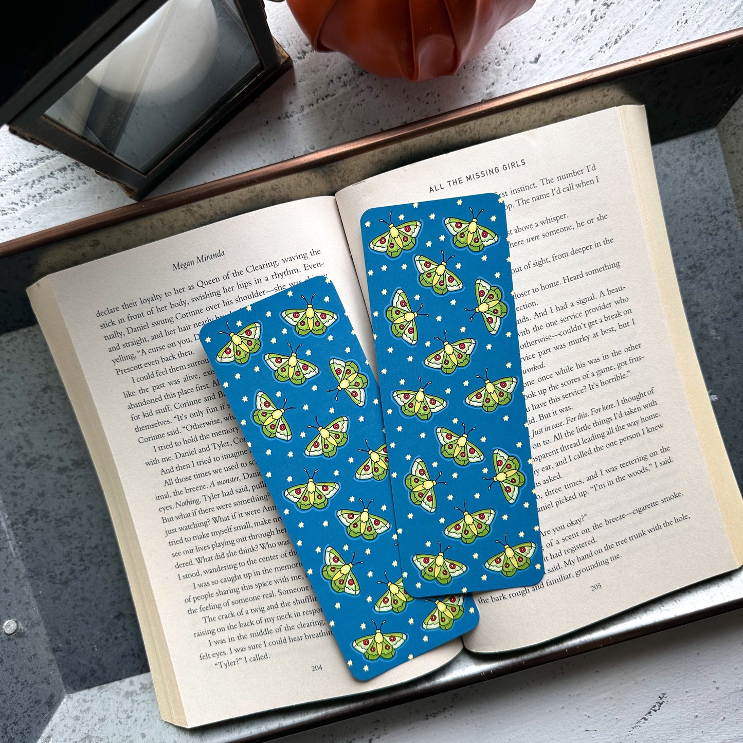 Luna Moth Bookmark