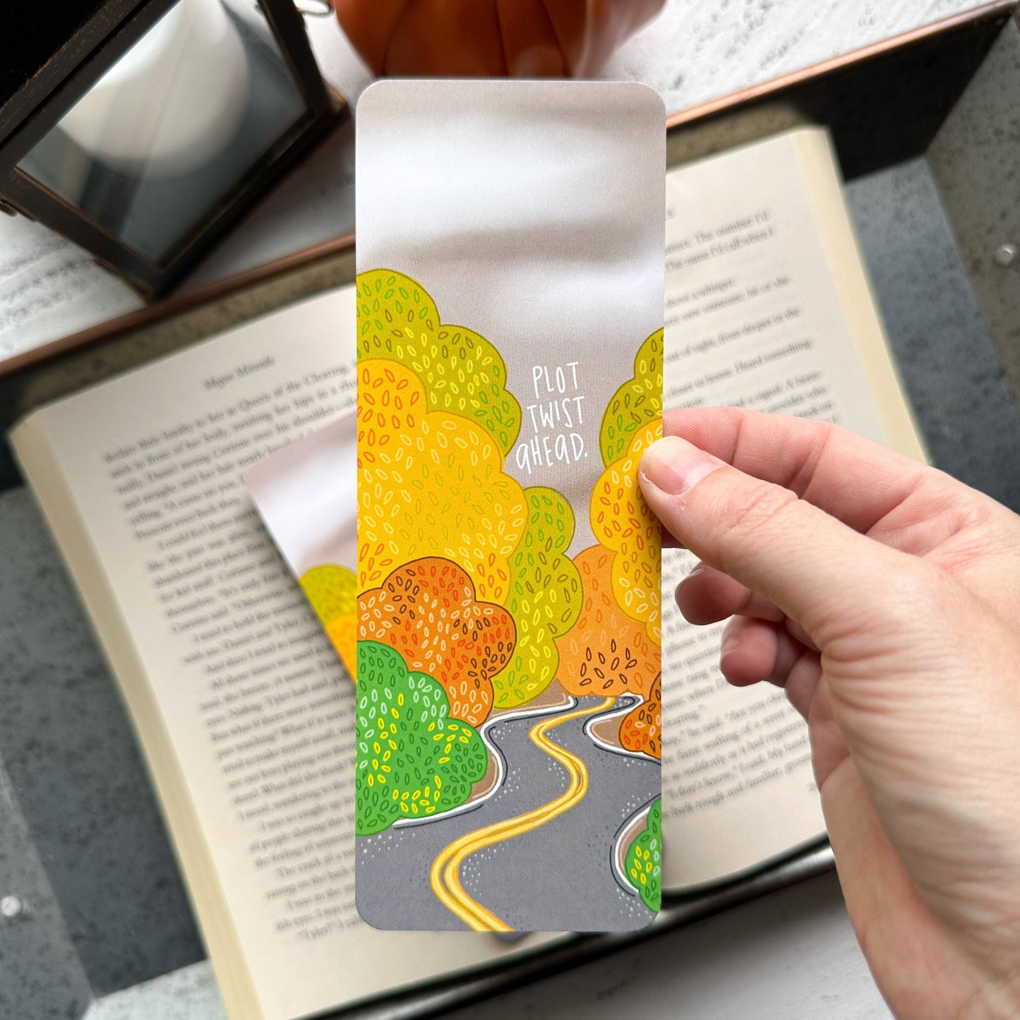 Plot Twist Ahead Bookmark