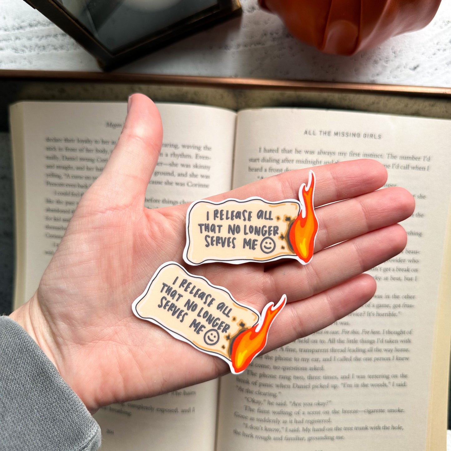 I Release All That No Longer Serves Me Sticker