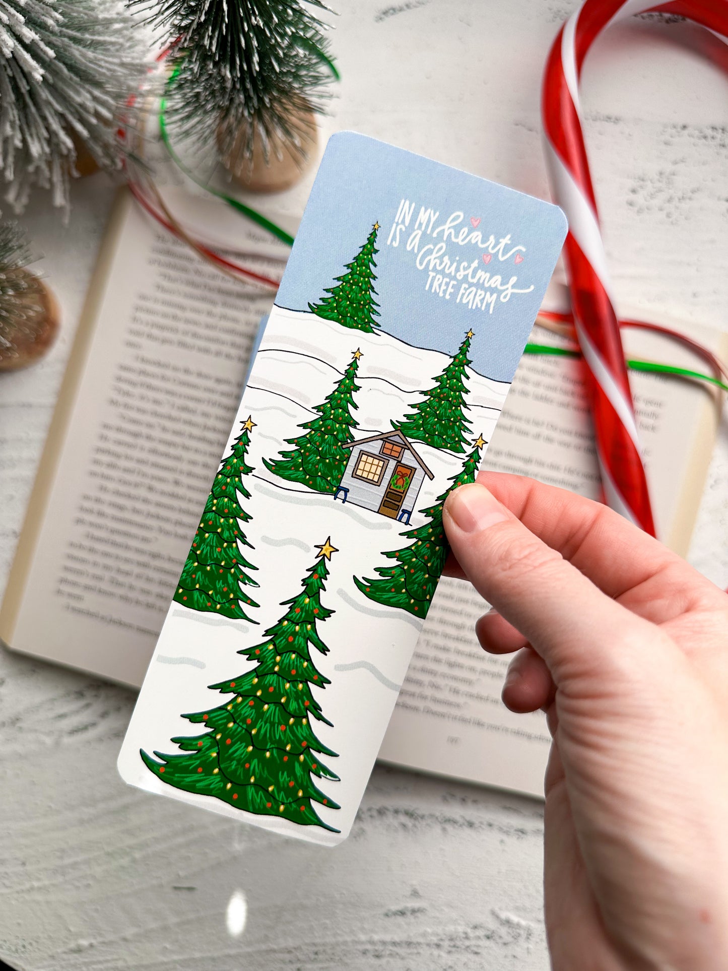 In My Heart is a Christmas Tree Farm Bookmark