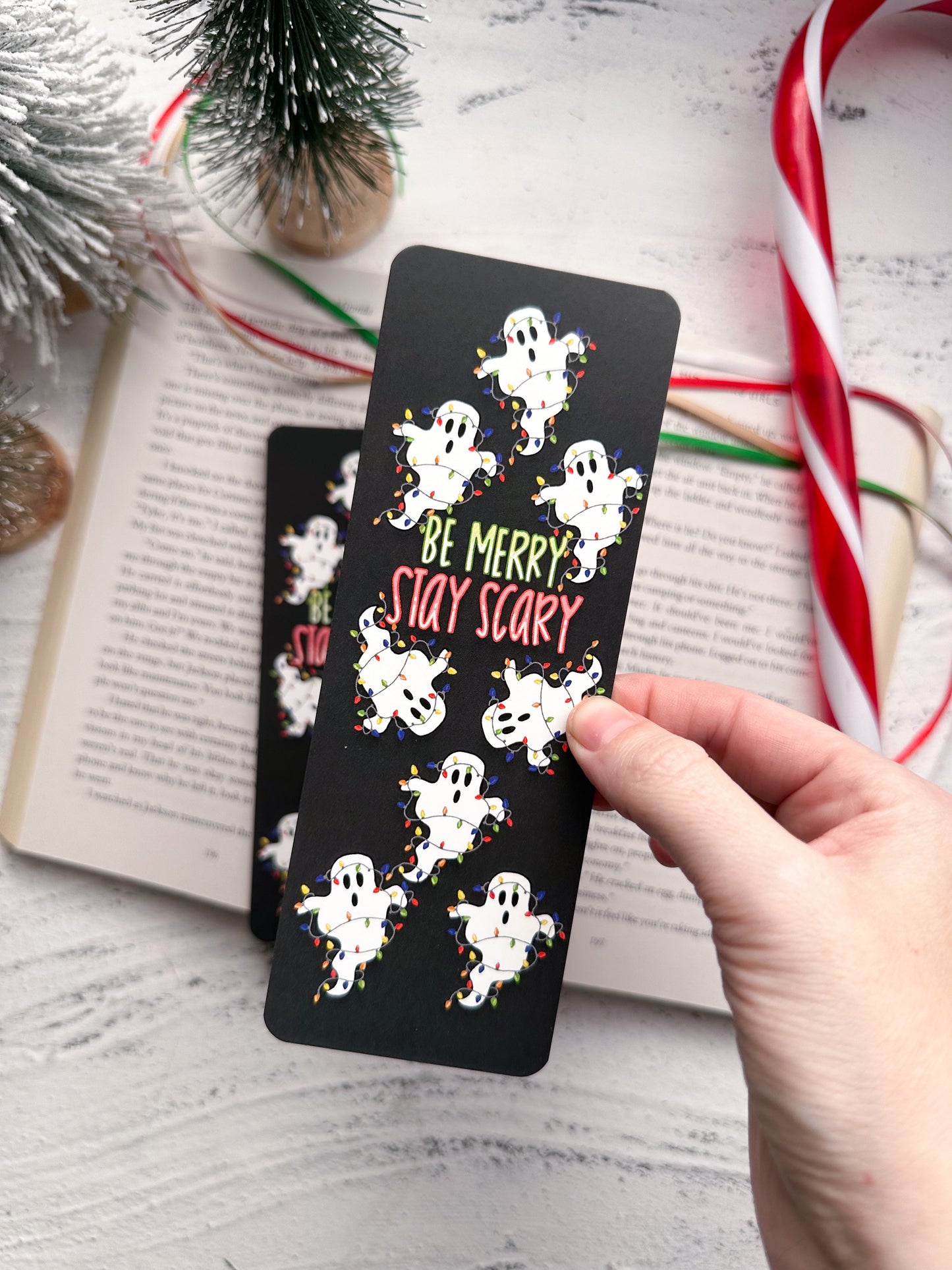 Be Merry Stay Scary Bookmark