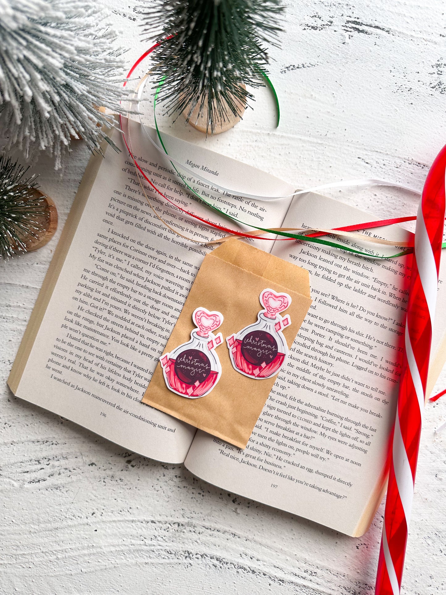 Botted Christmas Magic sticker