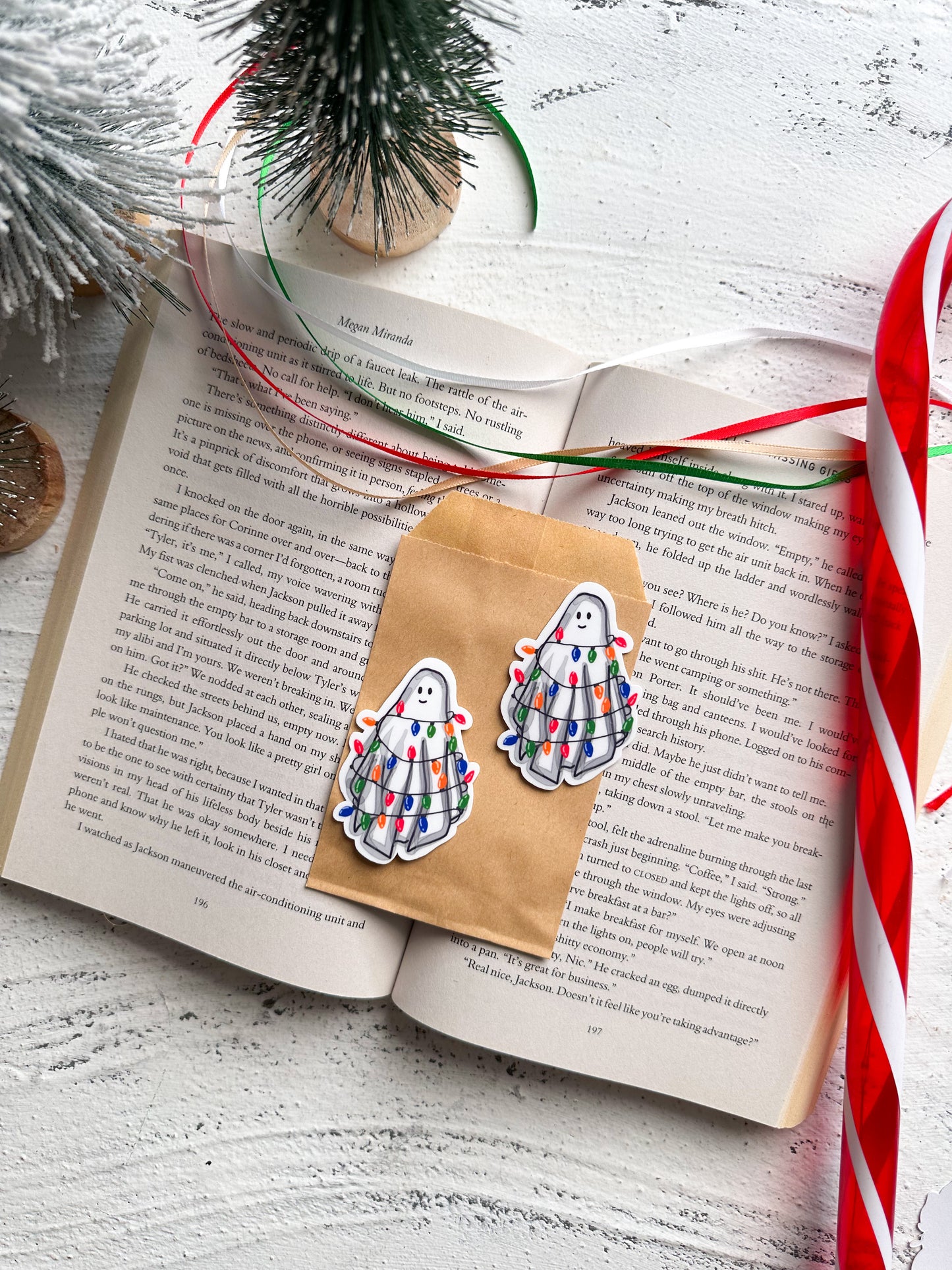 Ghost of Christmas Sticker