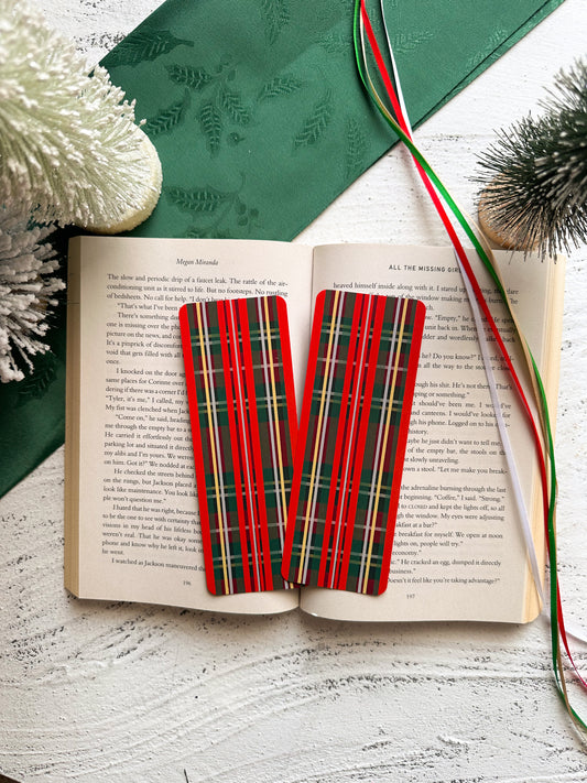 Boyfriend Flannel Bookmark