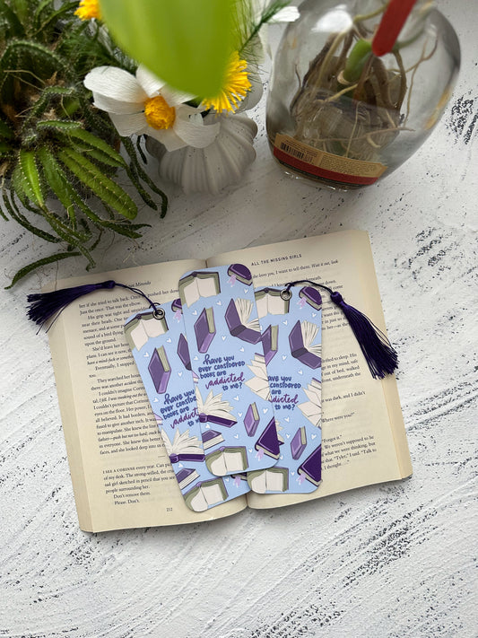 Book Addiction Bookmark