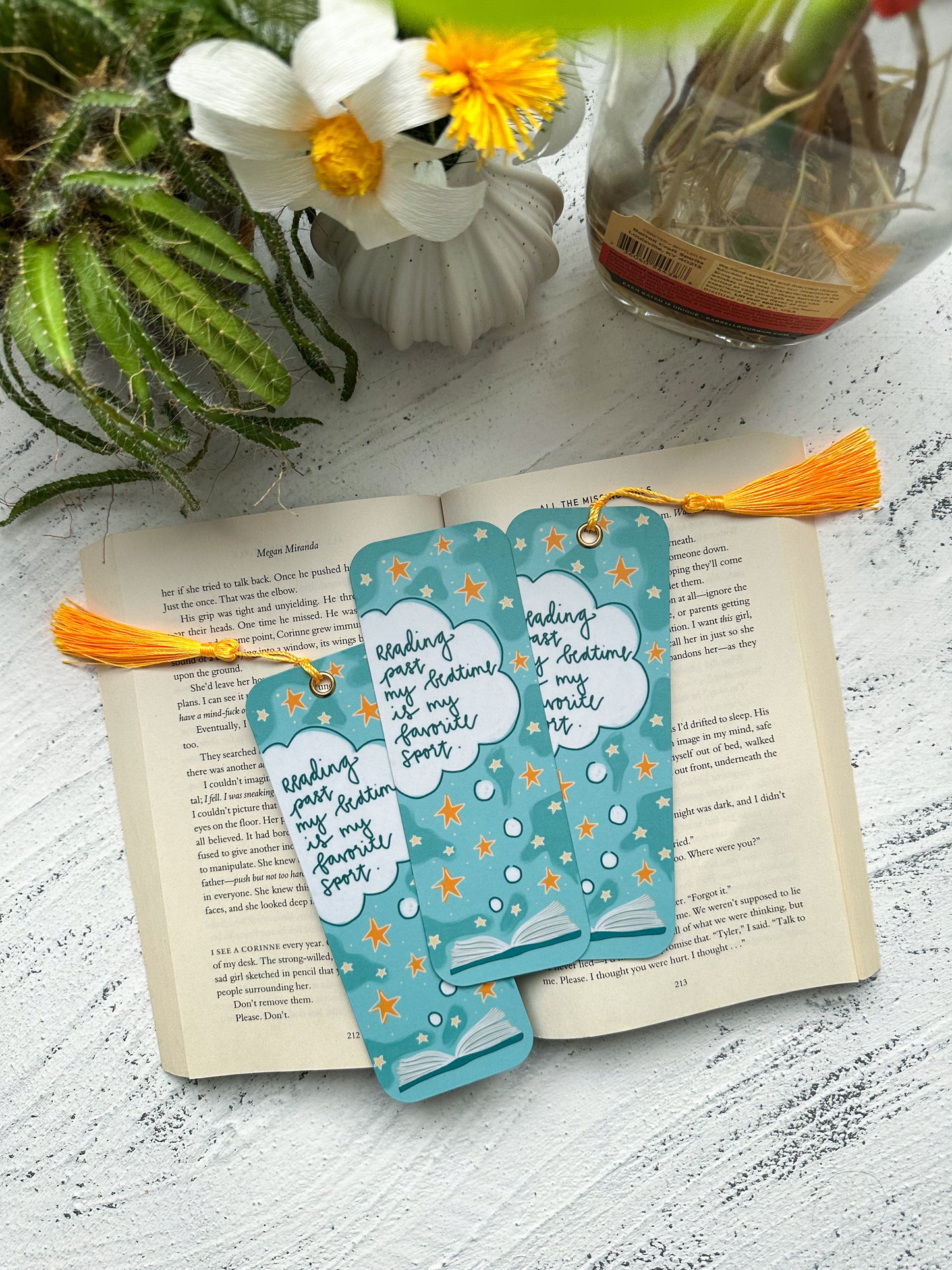 Reading for sport bookmark