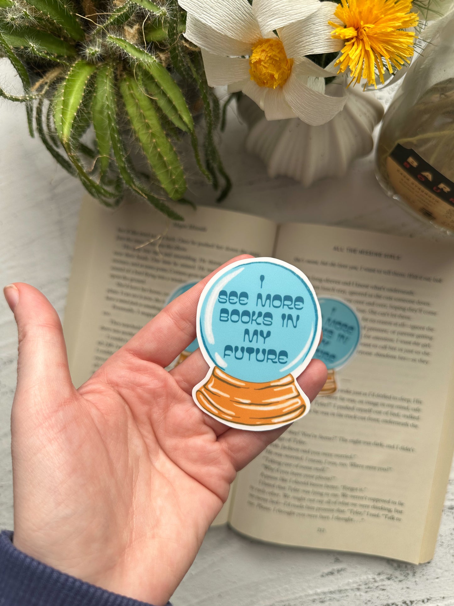 More Books in my Future Sticker