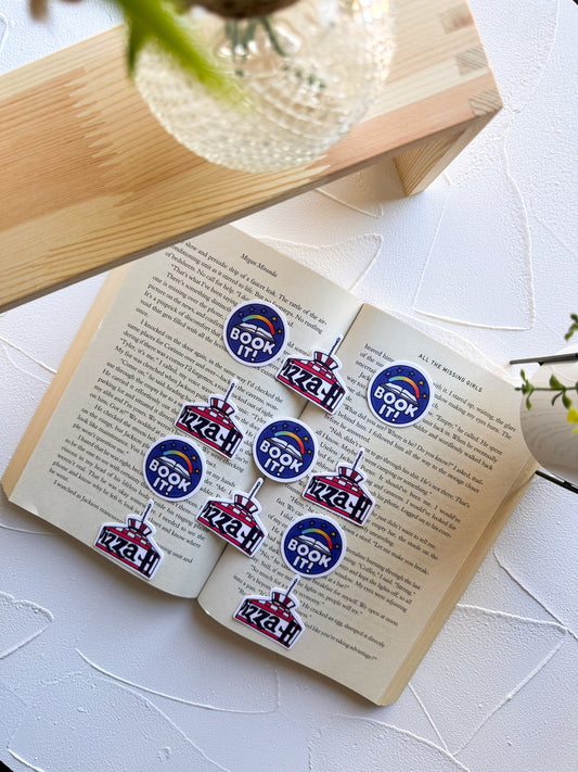 Book It Sticker Set