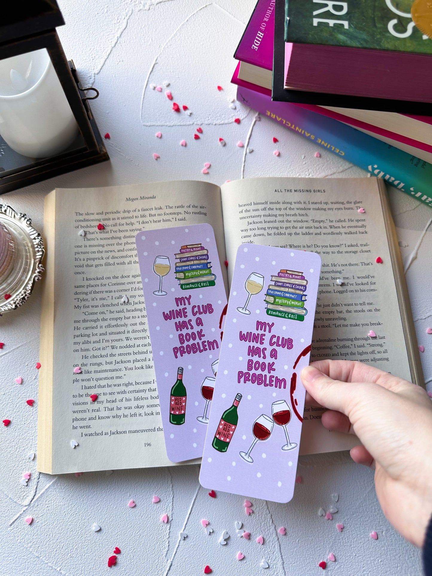 My Wine Club Has a Book Problem Bookmark
