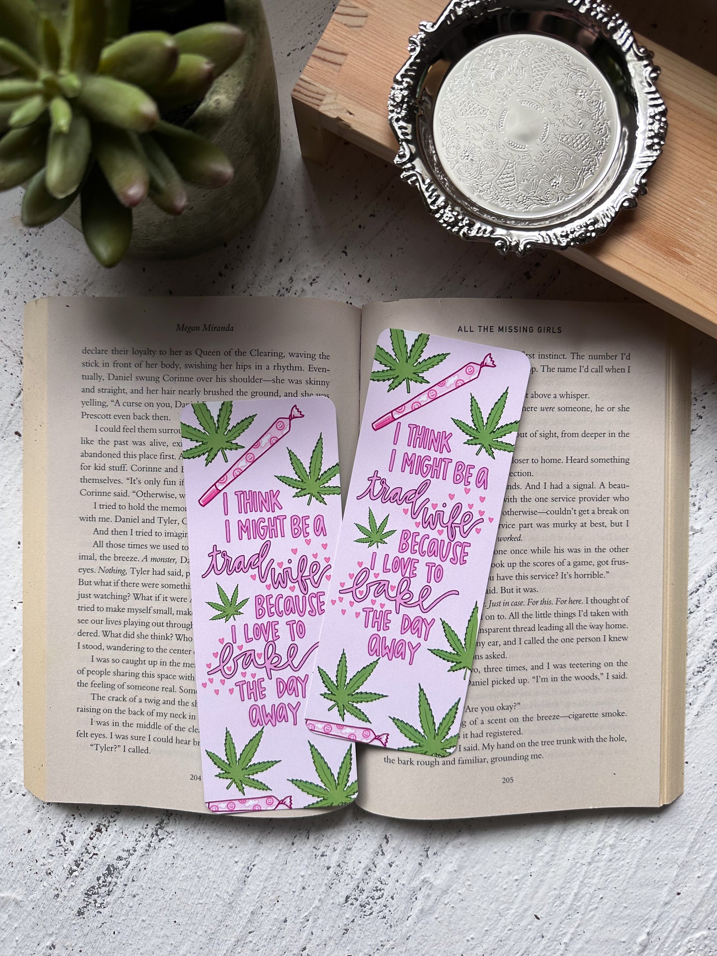 SALE Bake the Day Away Bookmark