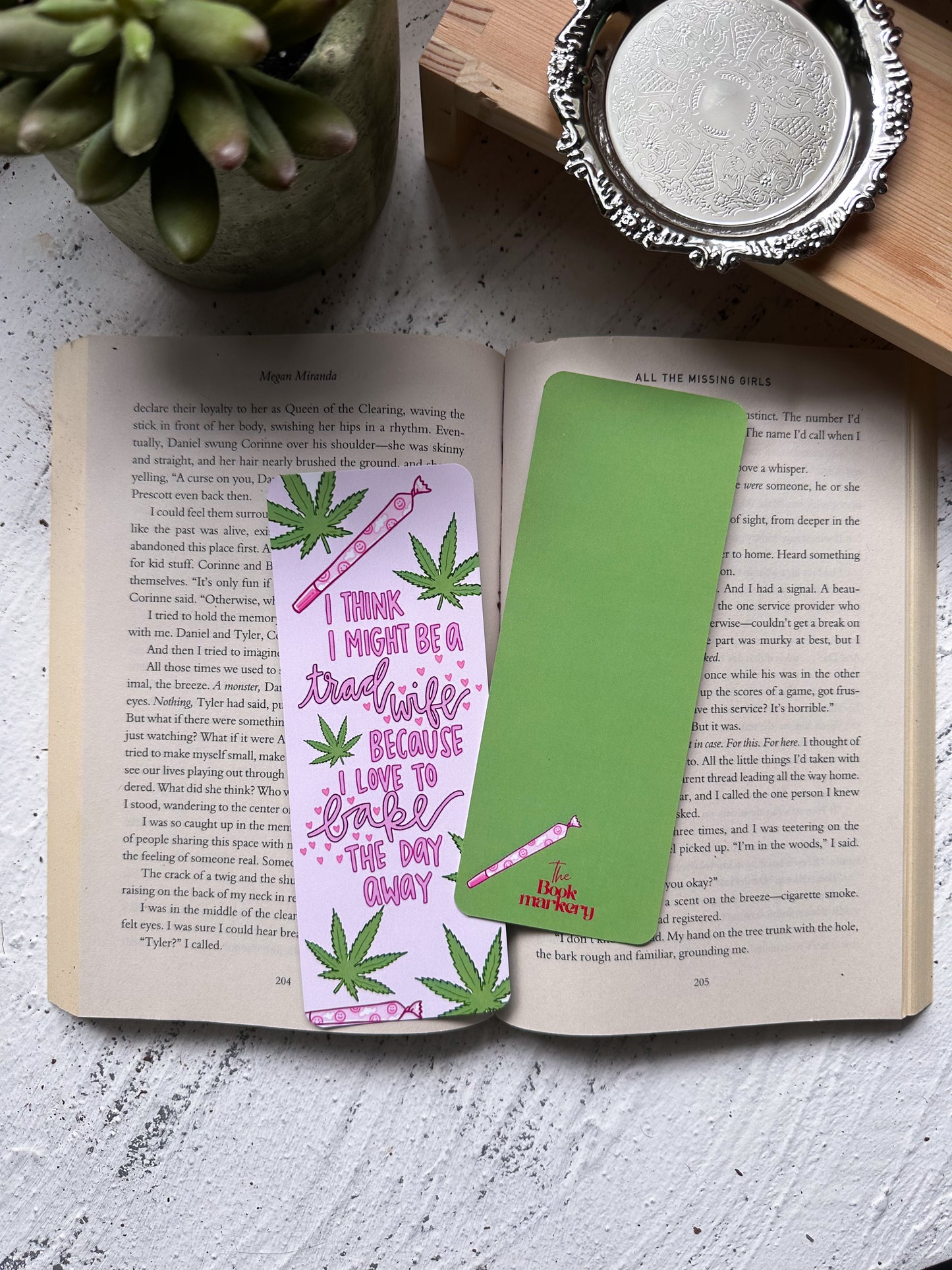 SALE Bake the Day Away Bookmark