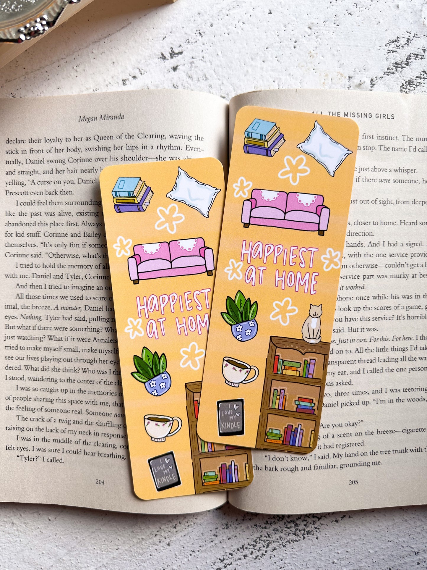 Happiest at Home Bookmark