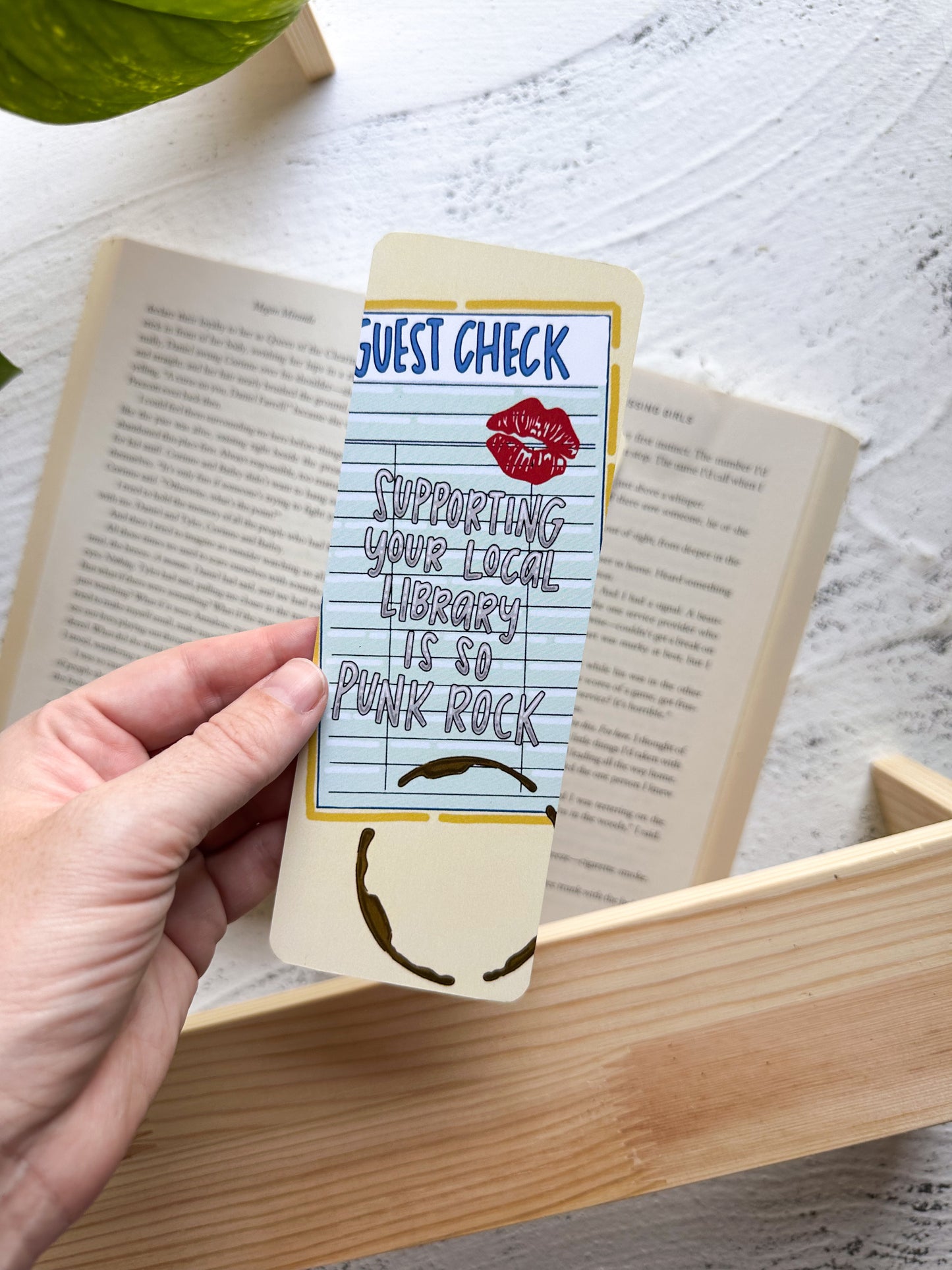 Support Your Libraries Bookmark