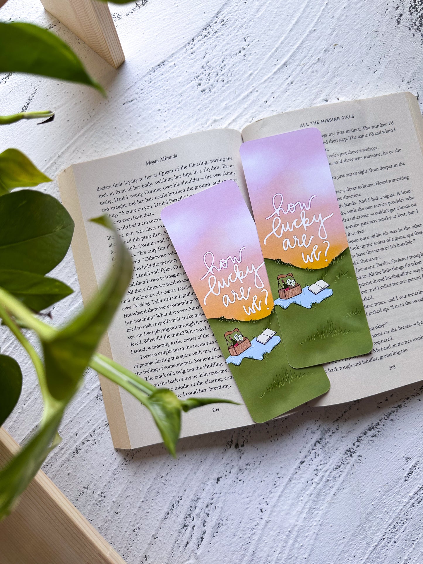 How Lucky Are We Bookmark